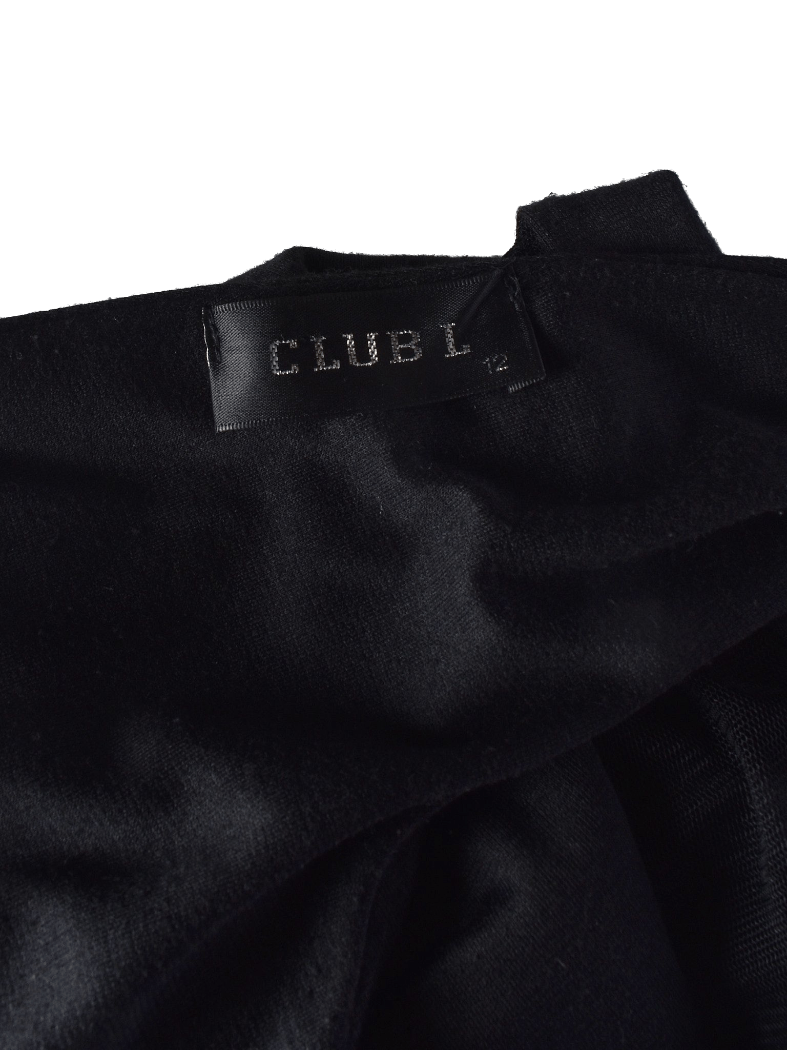 Clubl Kjole - M / Sort / Kvinde - SassyLAB Secondhand