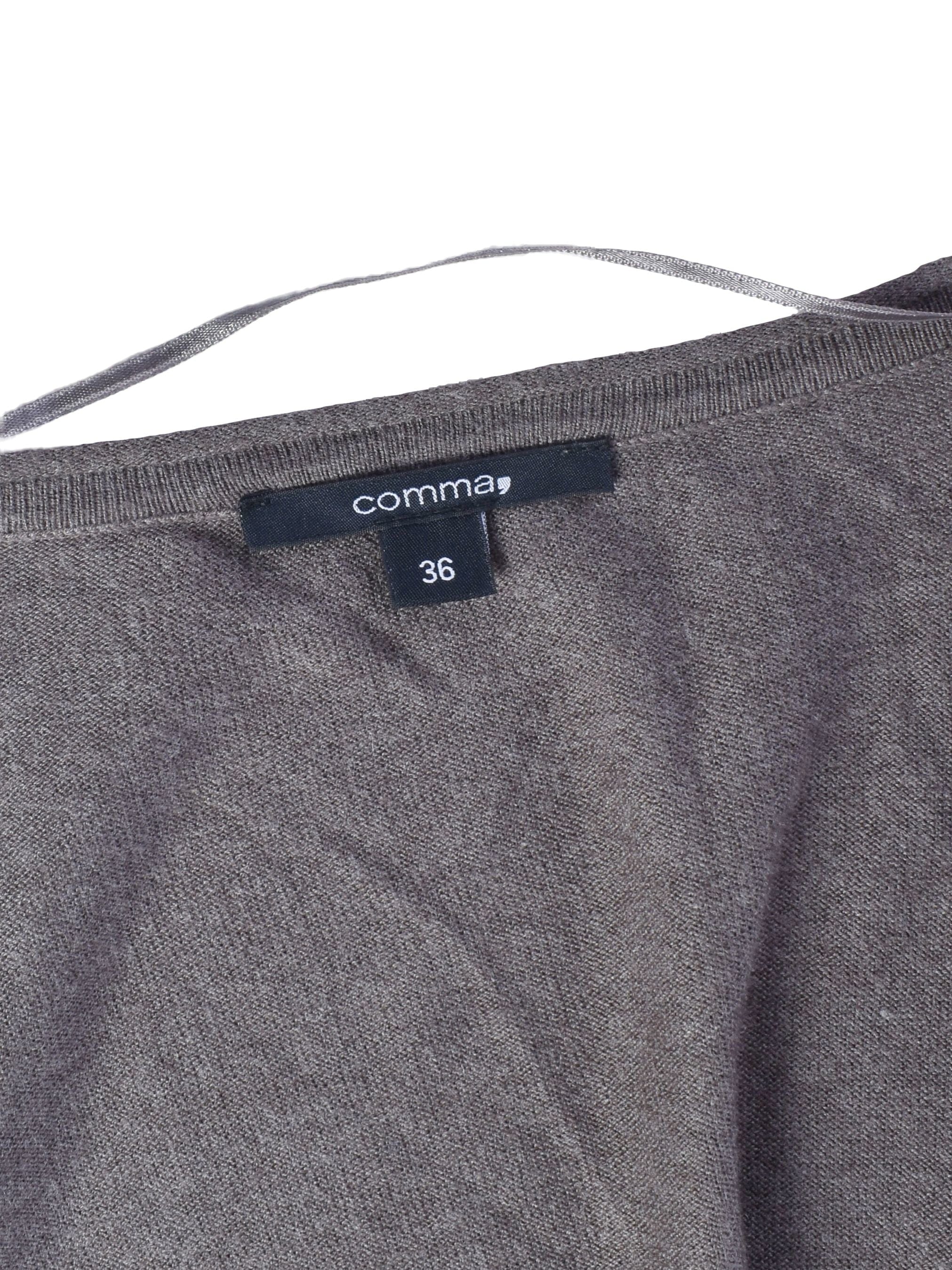 Comma Cardigan - 36 / Grå / Kvinde - SassyLAB Secondhand