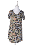 Coop Kjole - S / Army / Kvinde - SassyLAB Secondhand