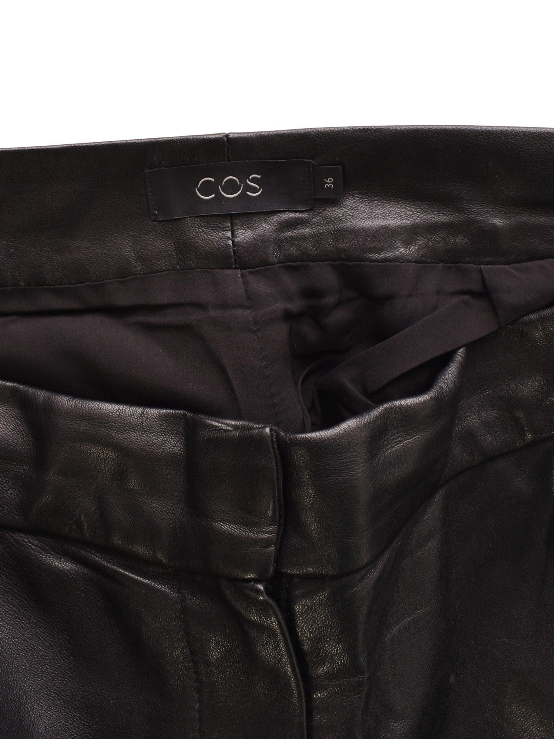 COS Bukser - 36 / Sort / Kvinde - SassyLAB Secondhand