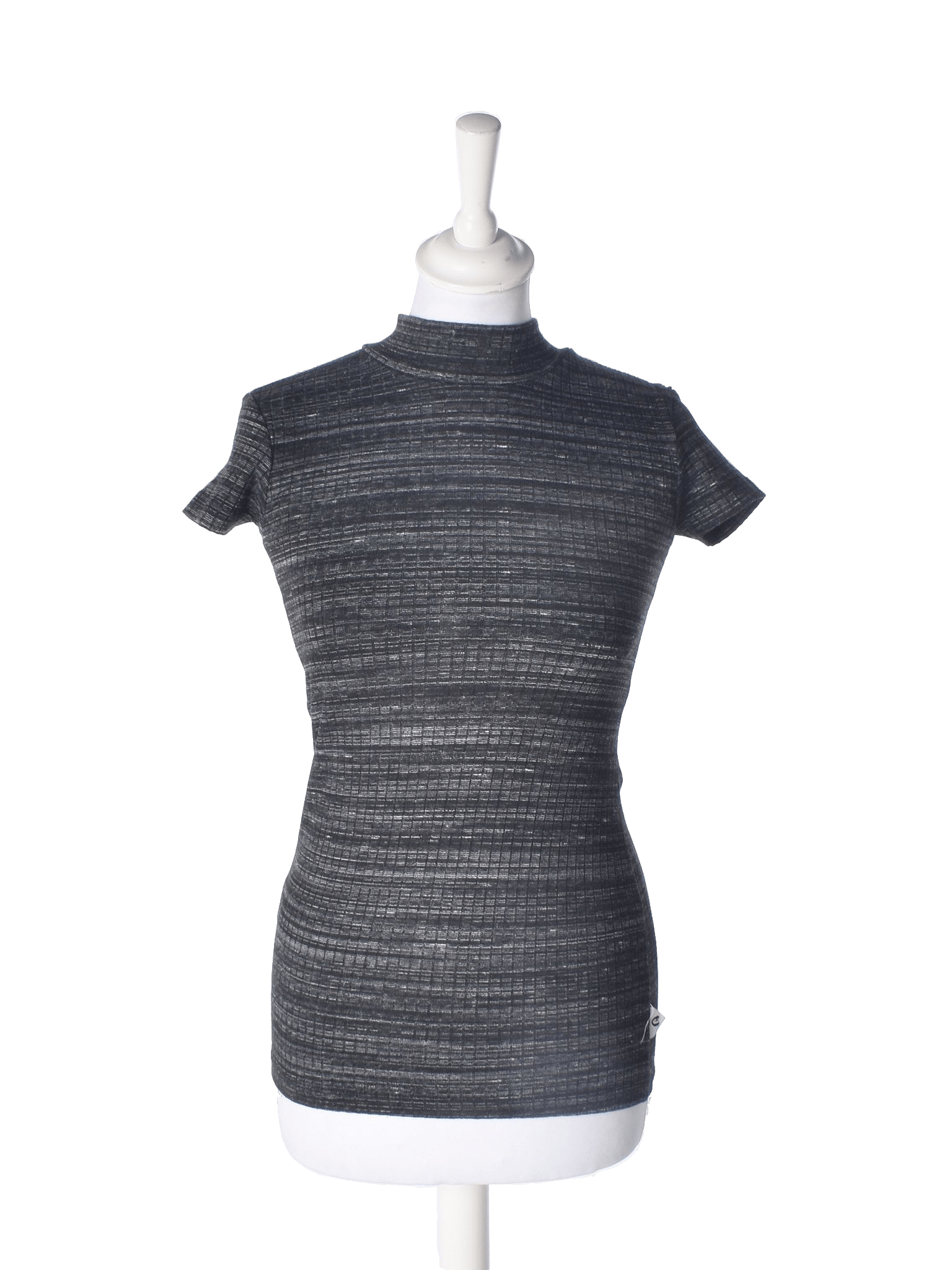 Cost:bart T-Shirt - XS / Sort / Kvinde - SassyLAB Secondhand