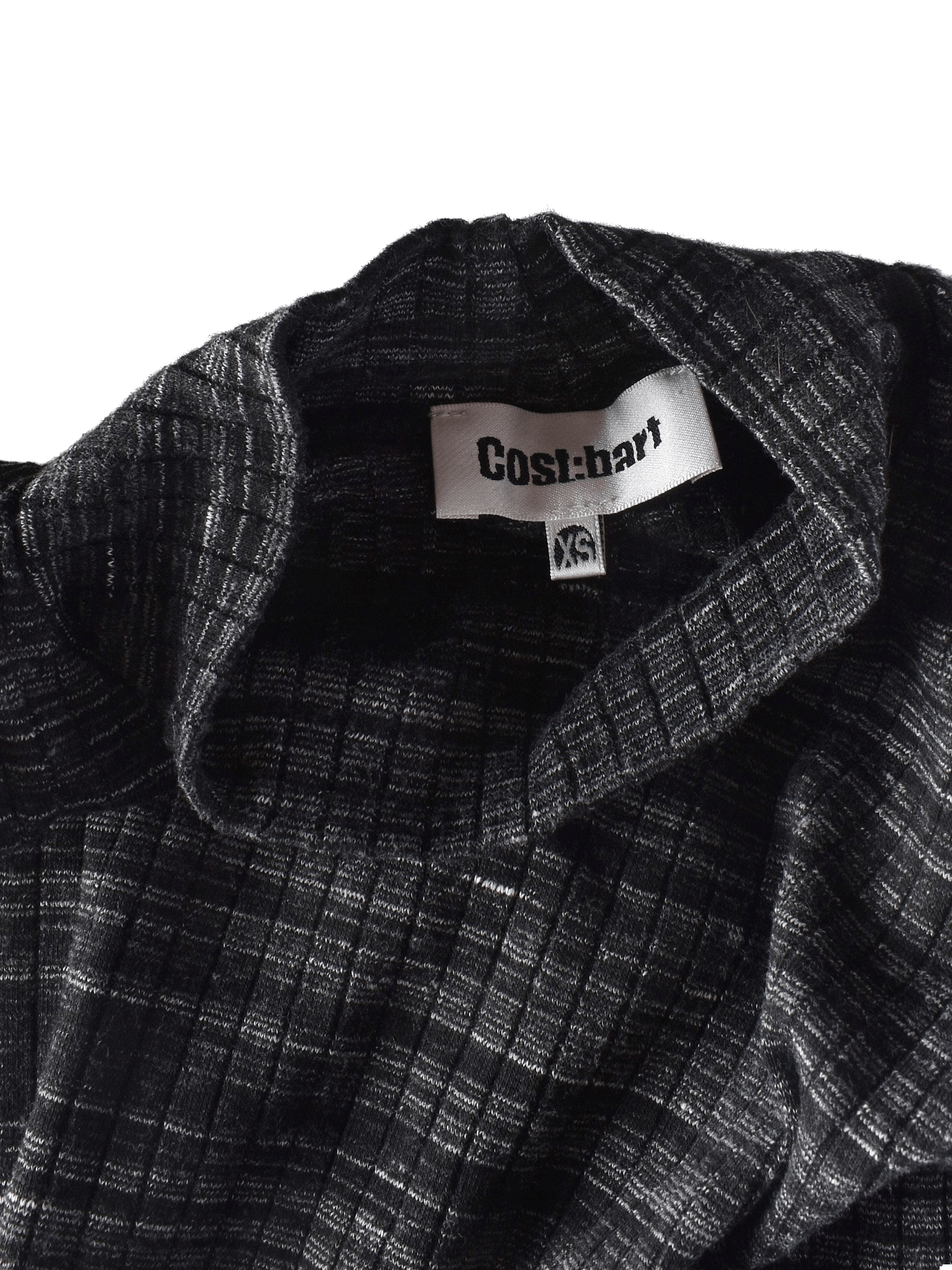 Cost:bart T-Shirt - XS / Sort / Kvinde - SassyLAB Secondhand