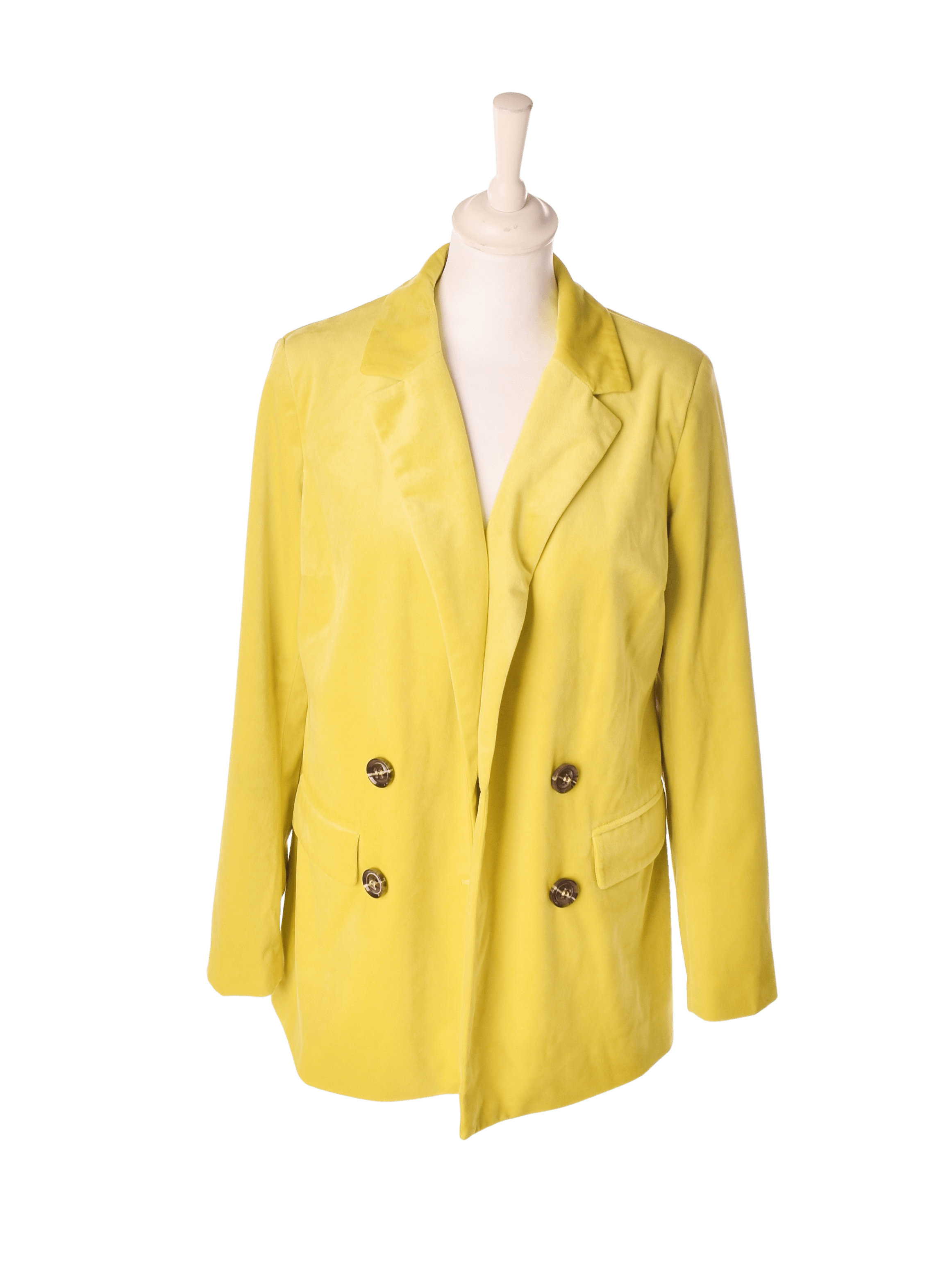 Coster Blazer - 34 / Gul / Kvinde - SassyLAB Secondhand