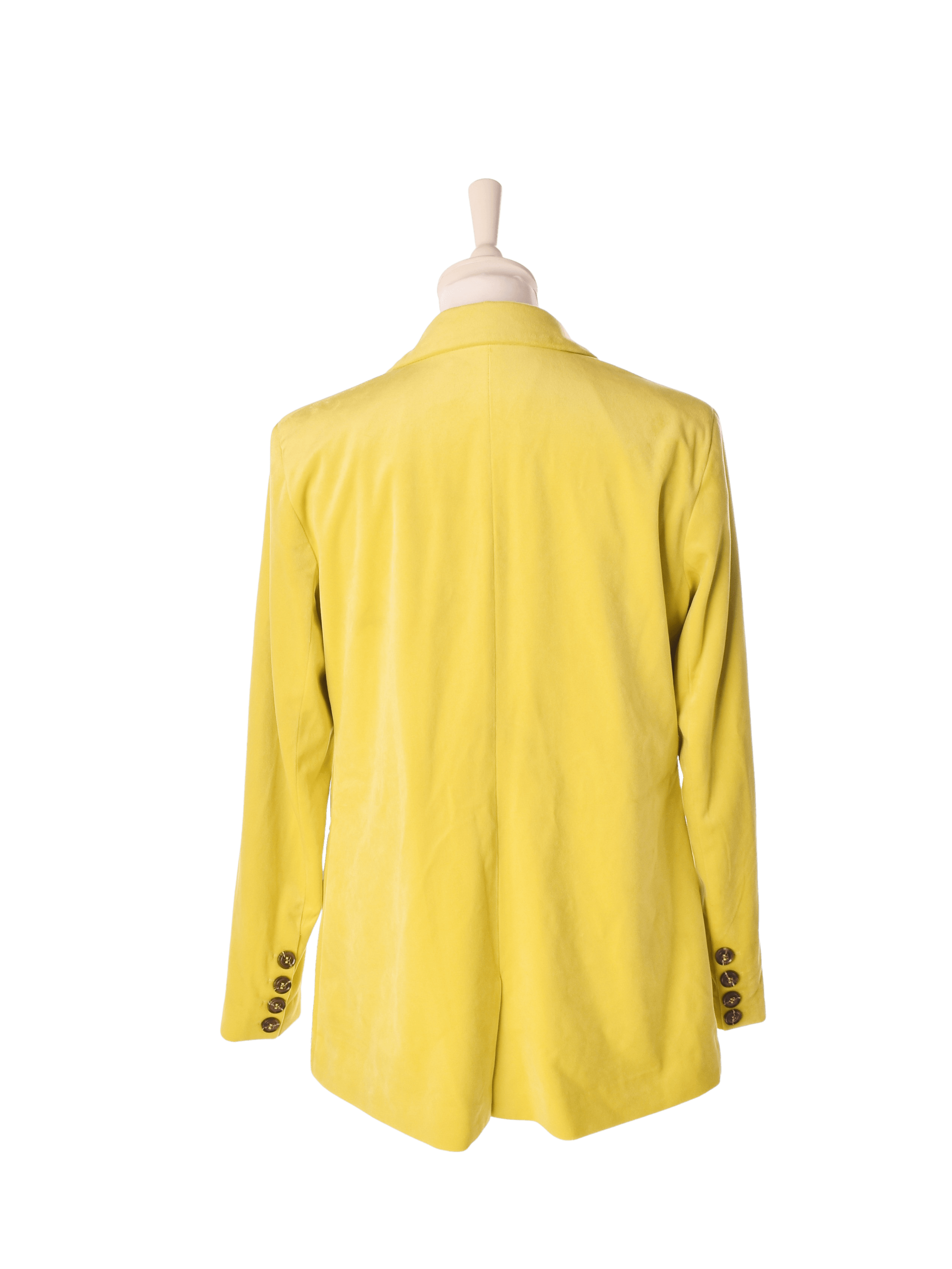 Coster Blazer - 34 / Gul / Kvinde - SassyLAB Secondhand