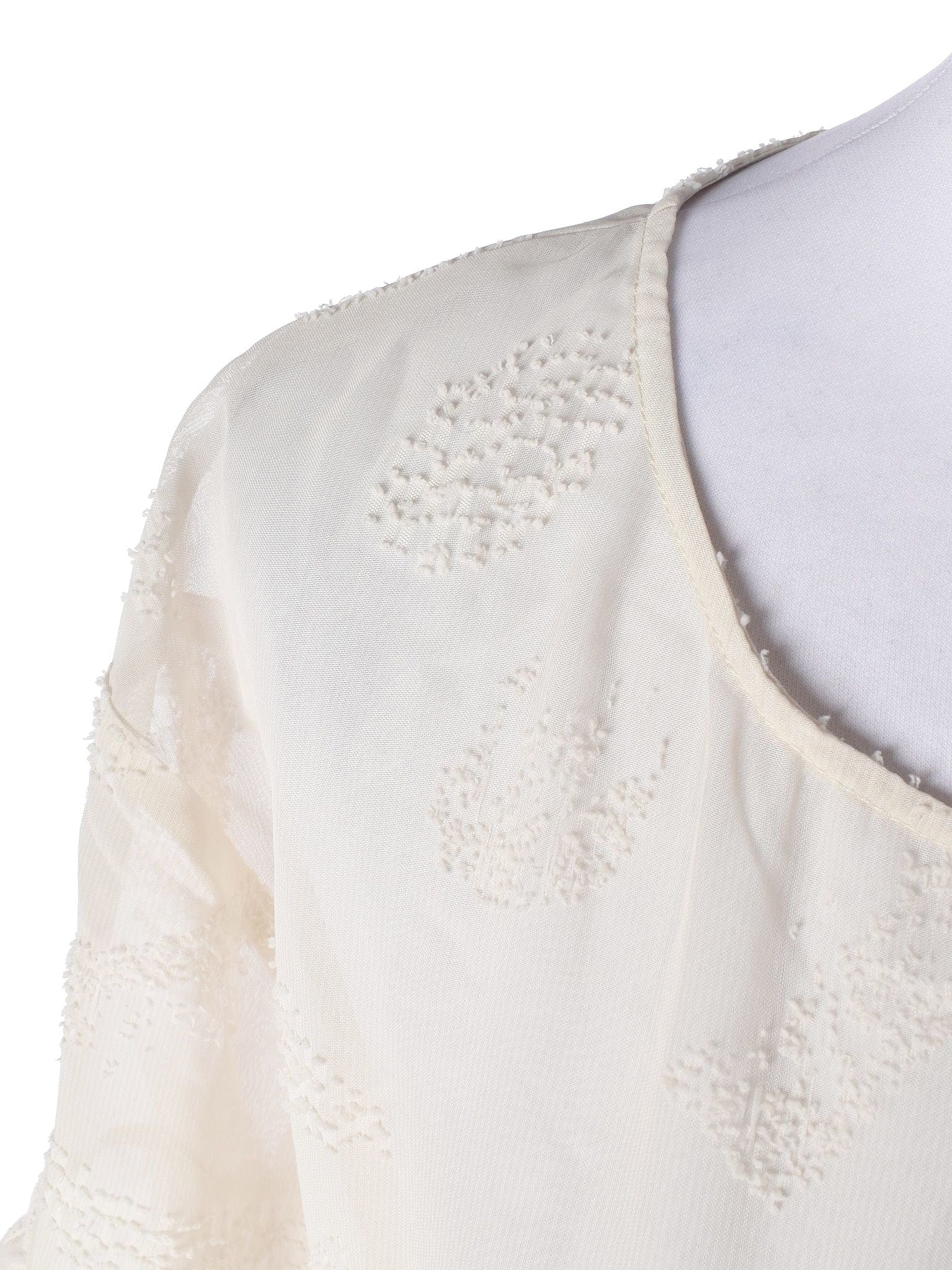 Coster Bluse - 36 / Beige / Kvinde - SassyLAB Secondhand
