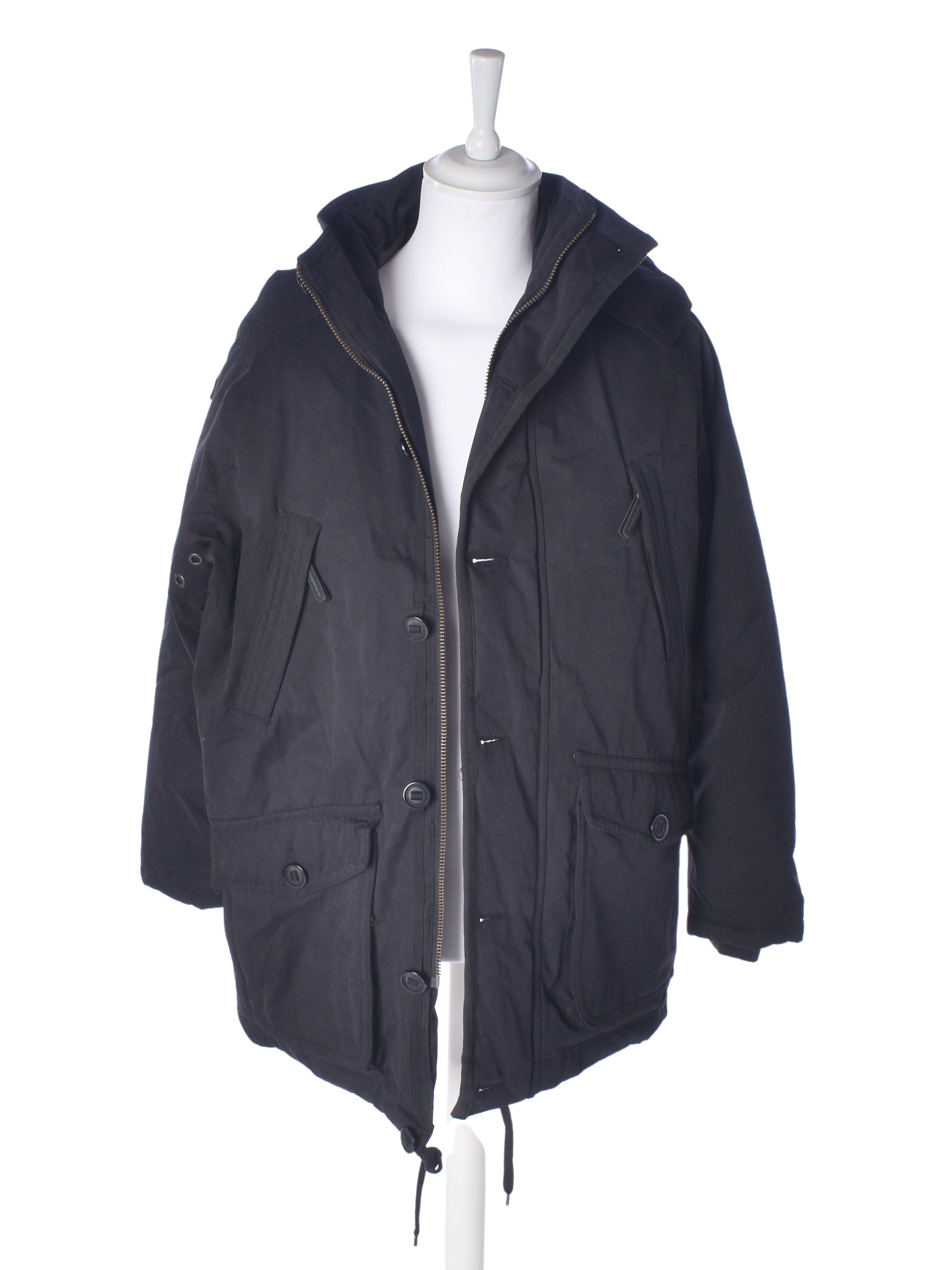 Cottonfield Jakke - XL / Sort / Kvinde - SassyLAB Secondhand