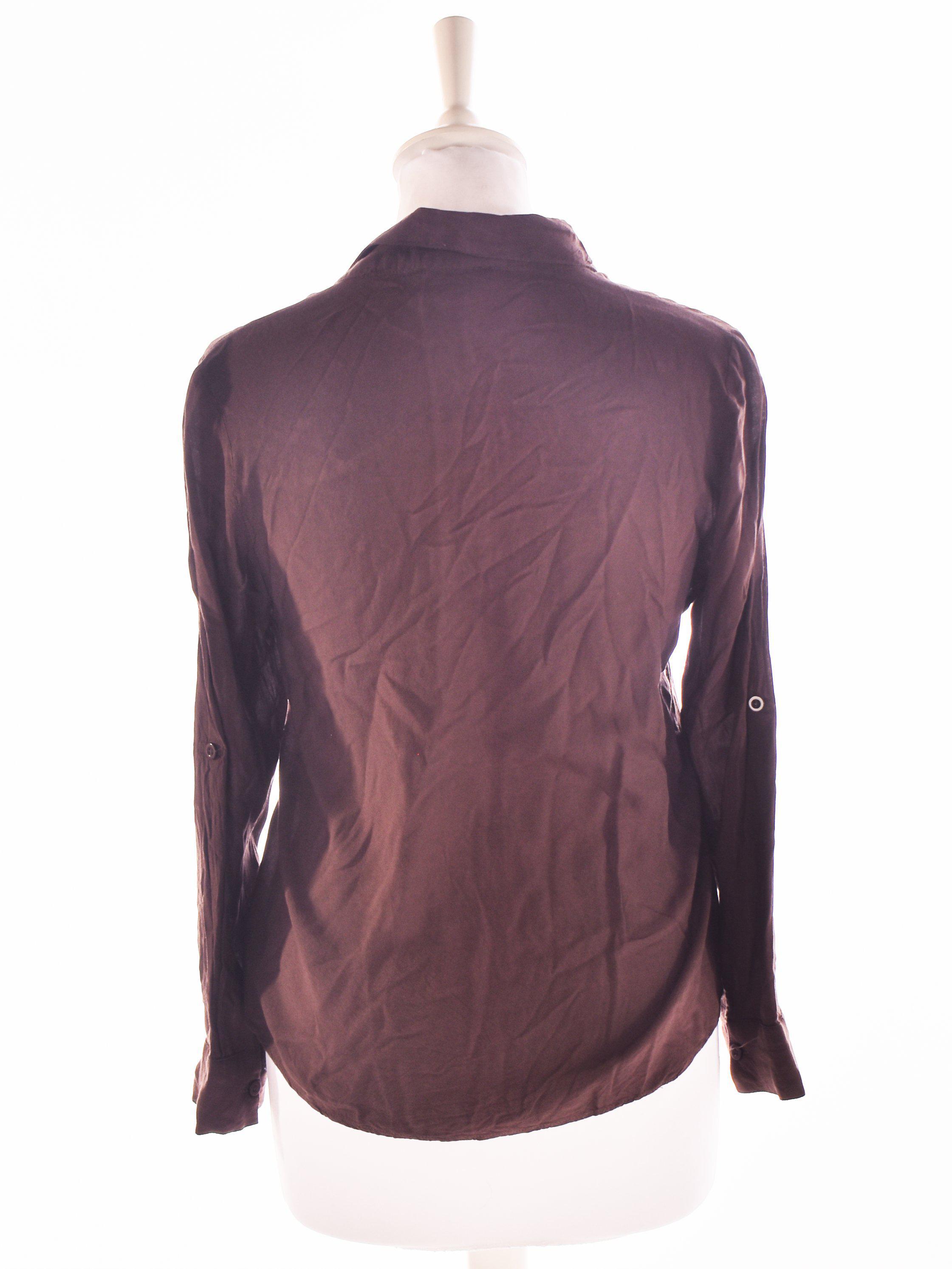 Countess Skjorte - S / Brun / Kvinde - SassyLAB Secondhand