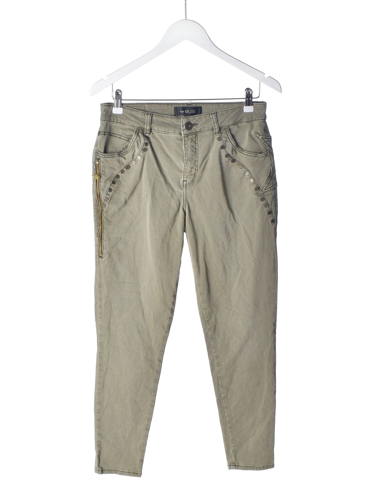 CPH Muse Bukser - W28 L34 / Grøn / Kvinde - SassyLAB Secondhand
