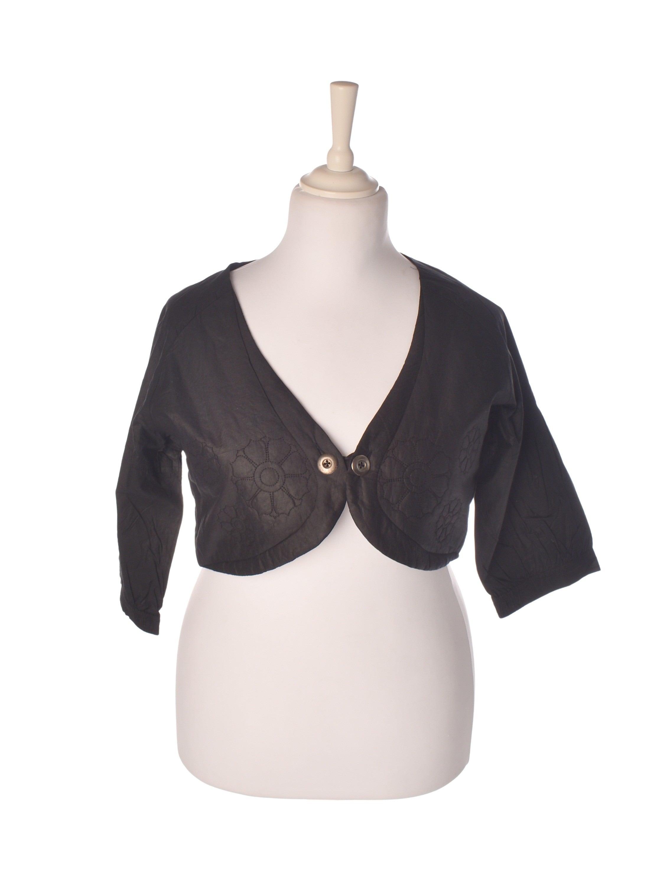 Cream Jakke - 42 / Sort / Kvinde - SassyLAB Secondhand