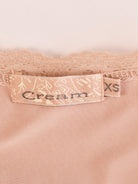 Cream Kjole - XS / Pink / Kvinde - SassyLAB Secondhand