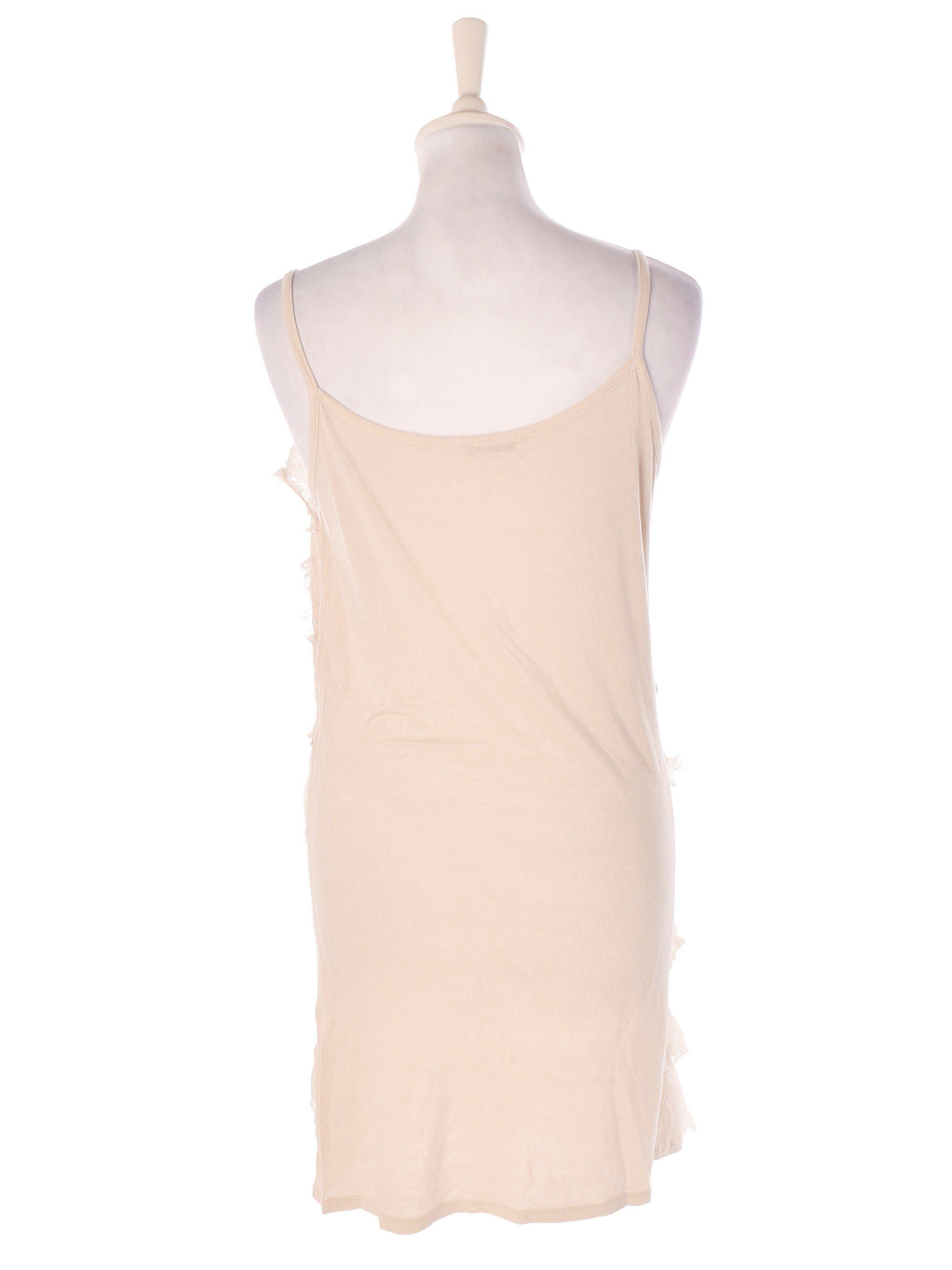 Creme Fraiche Kjole - S / Hvid / Kvinde - SassyLAB Secondhand