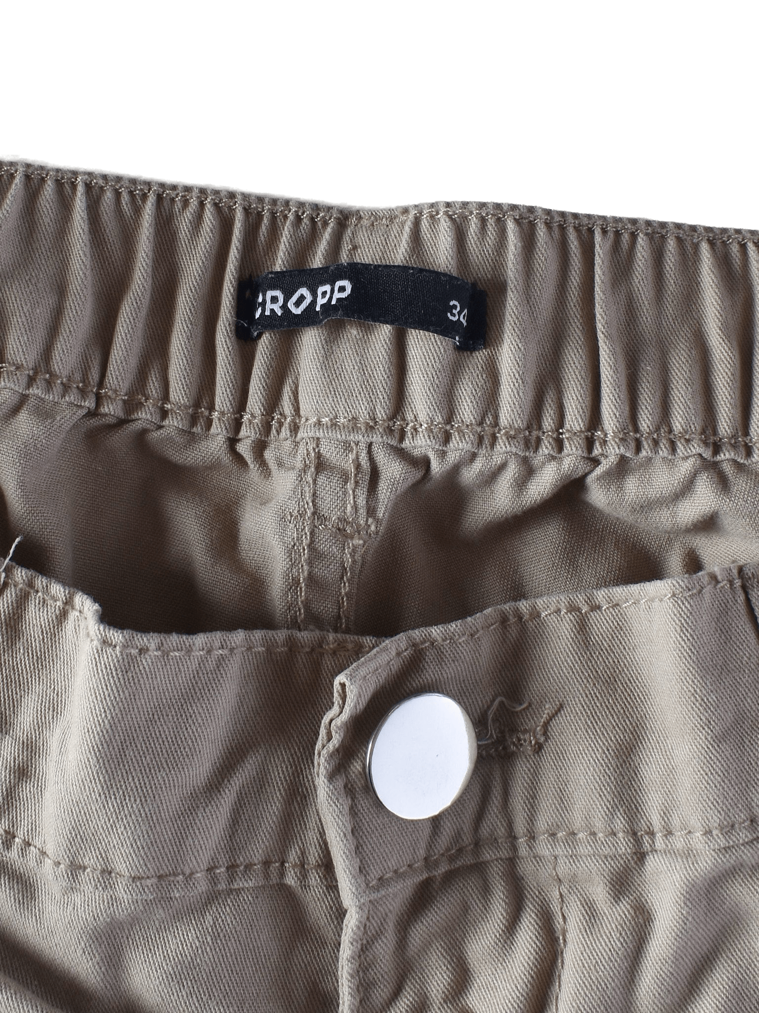 Cropp Cargo Bukser - 34 / Brun / Kvinde - SassyLAB Secondhand