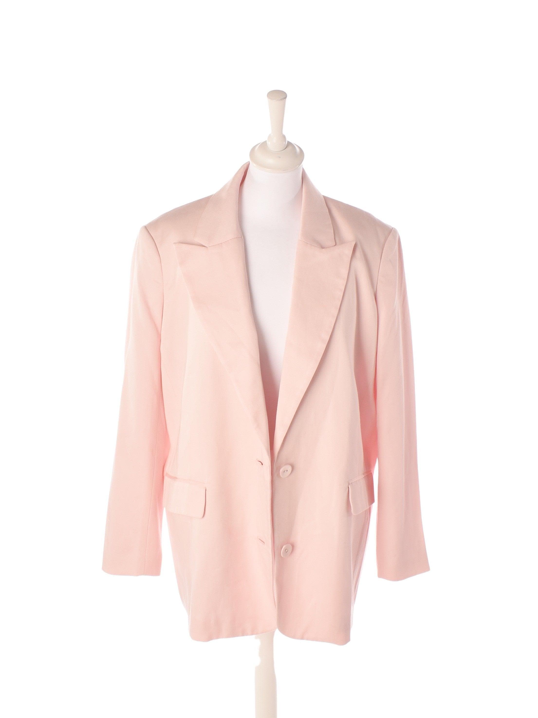 Custommade Blazer - S / Pink / Kvinde - SassyLAB Secondhand