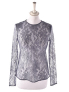 Custommade Bluse - 36 / Blå / Kvinde - SassyLAB Secondhand