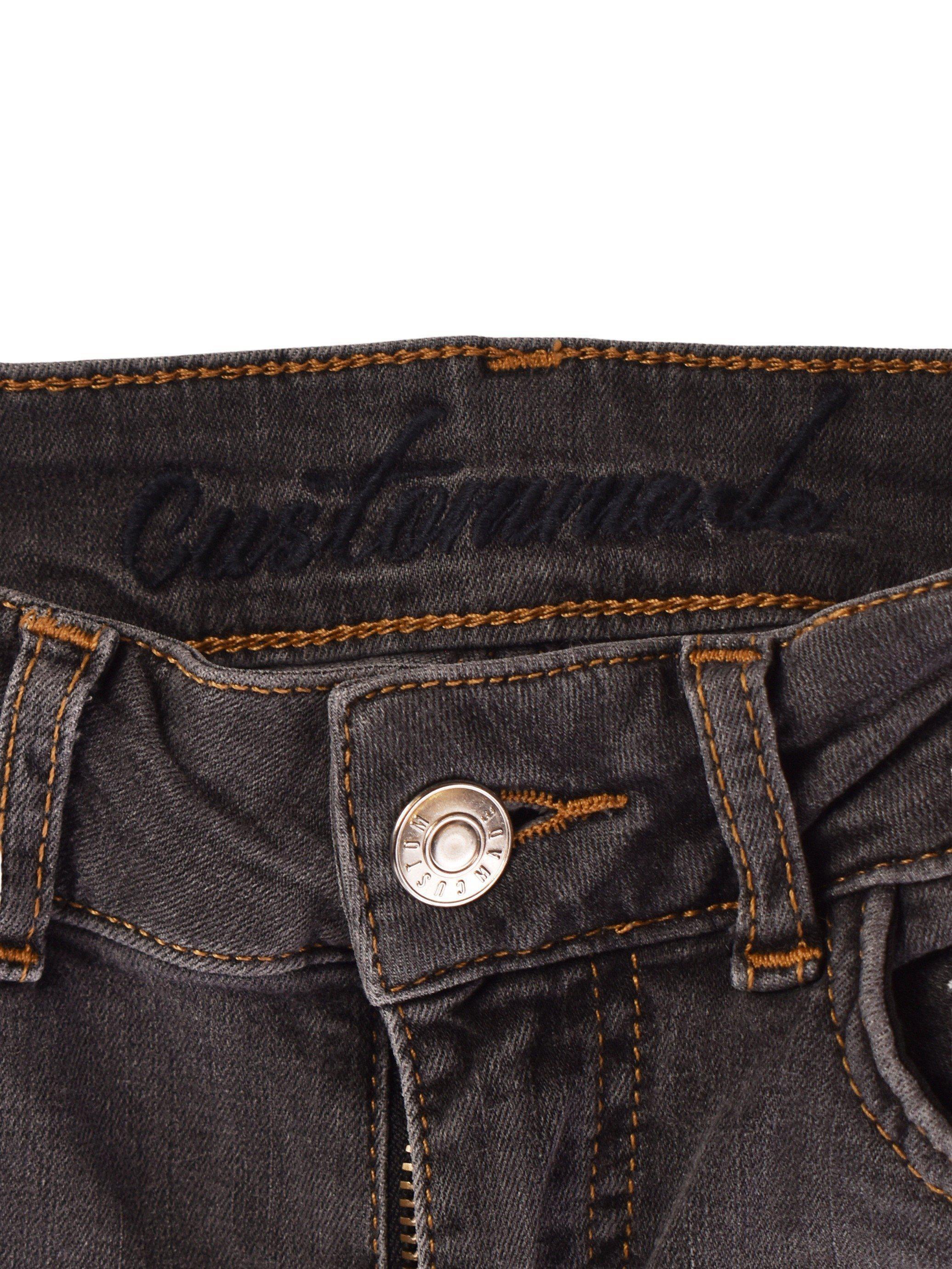 Custommade Jeans - 32 / Grå / Kvinde - SassyLAB Secondhand
