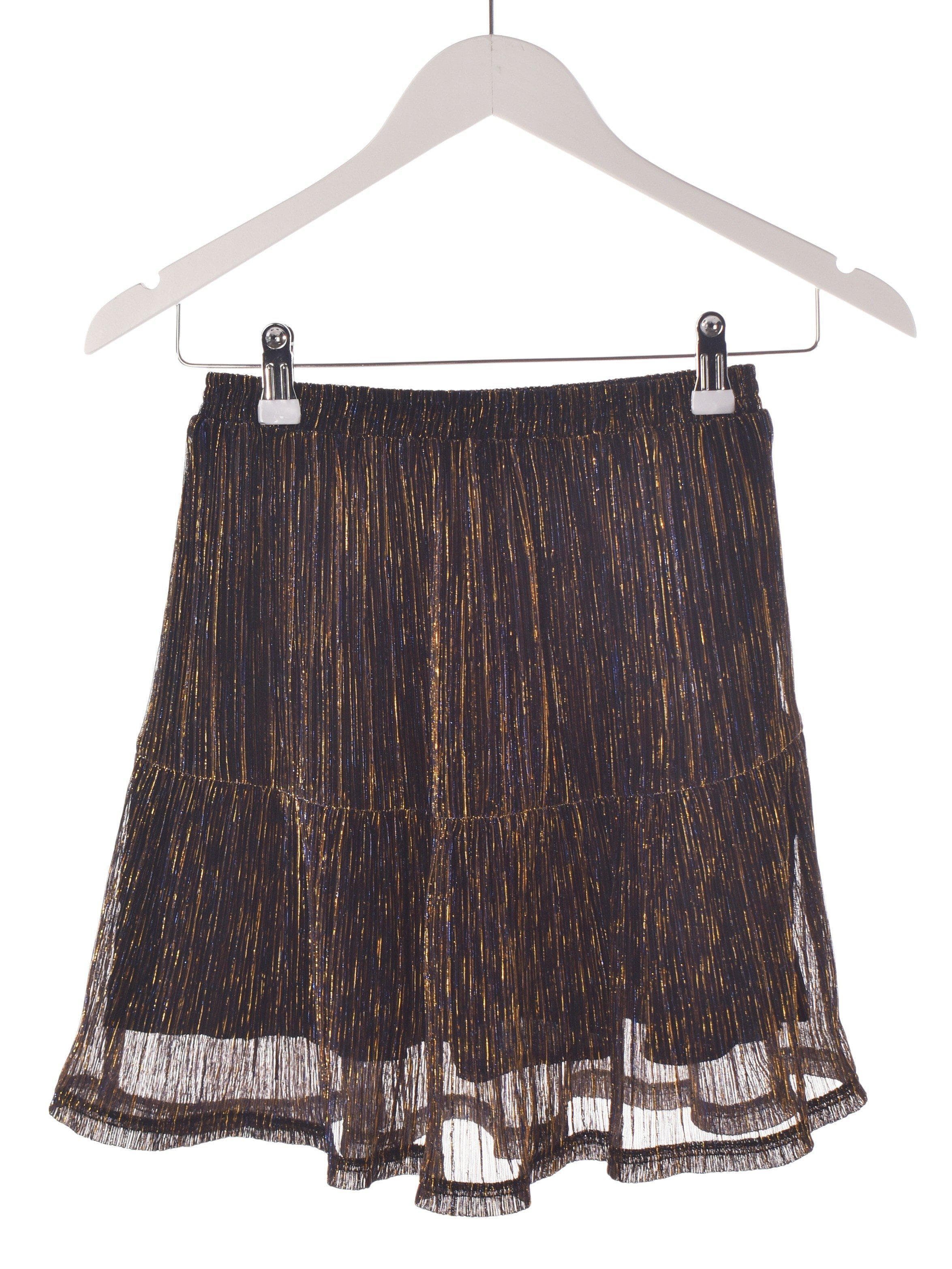 Custommade Nederdel - 34 / Guld / Kvinde - SassyLAB Secondhand