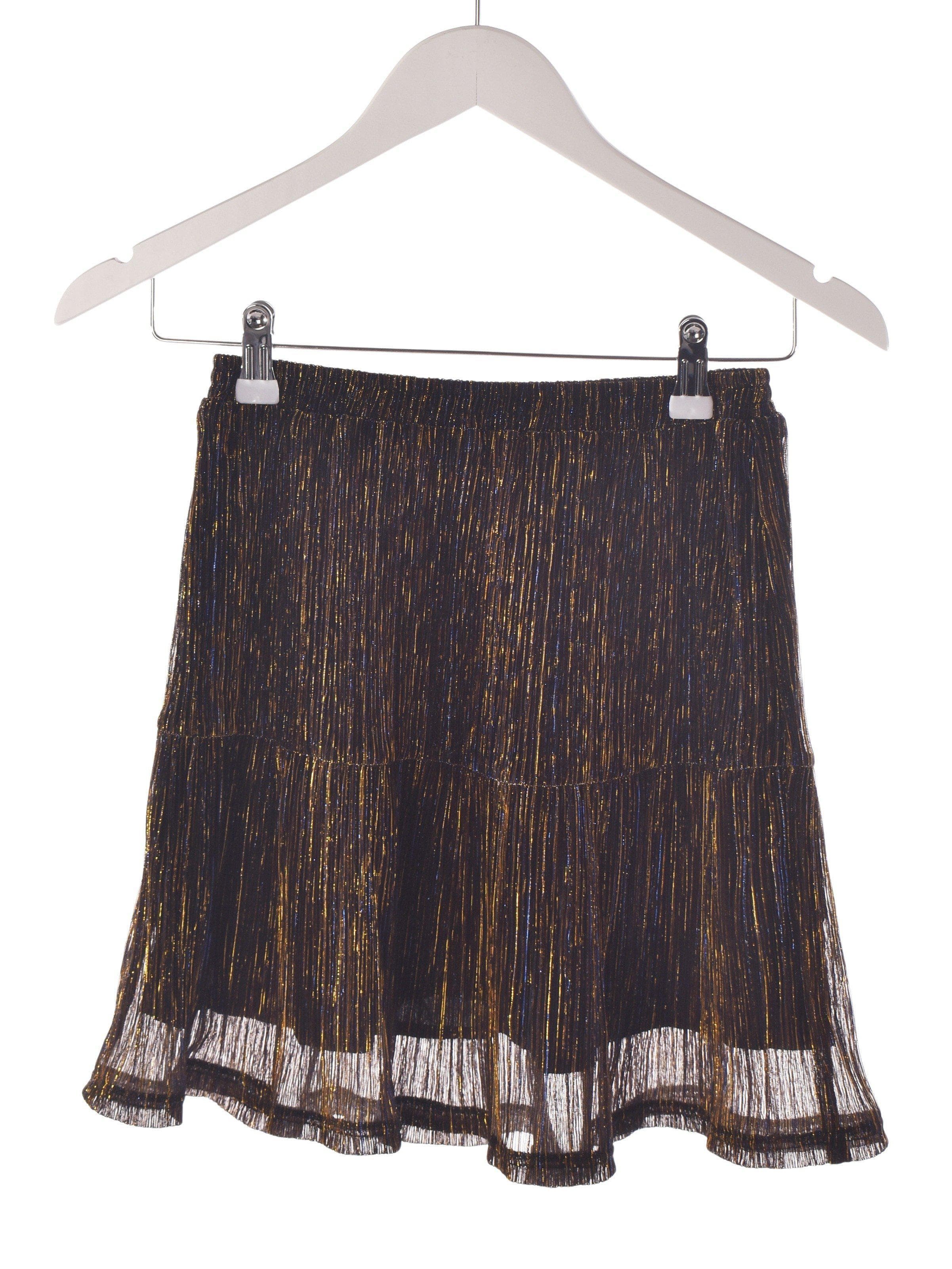 Custommade Nederdel - 34 / Guld / Kvinde - SassyLAB Secondhand