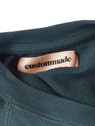 Custommade Sweatshirt - XS / Turkis / Kvinde - SassyLAB Secondhand