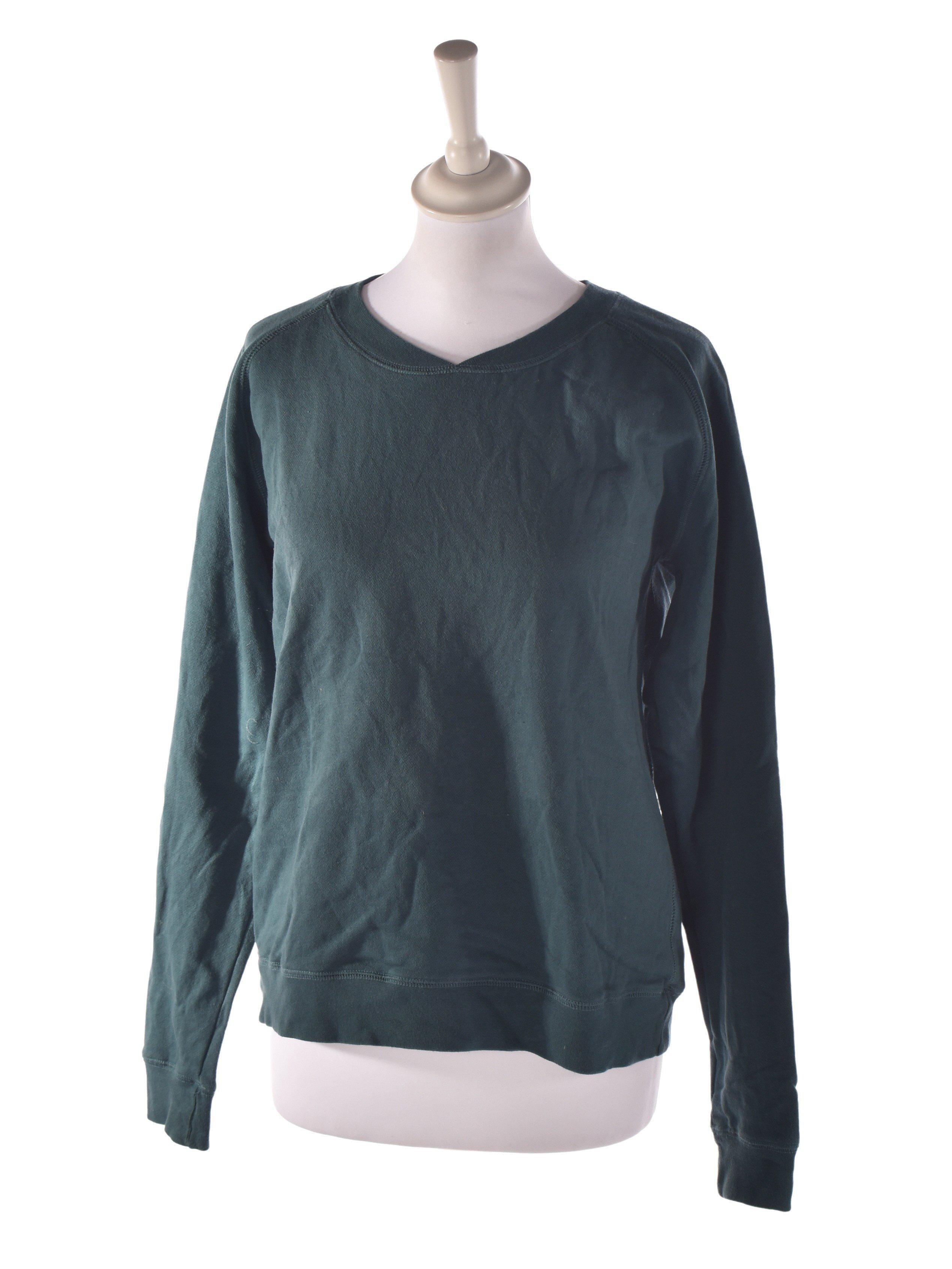 Custommade Sweatshirt - XS / Turkis / Kvinde - SassyLAB Secondhand