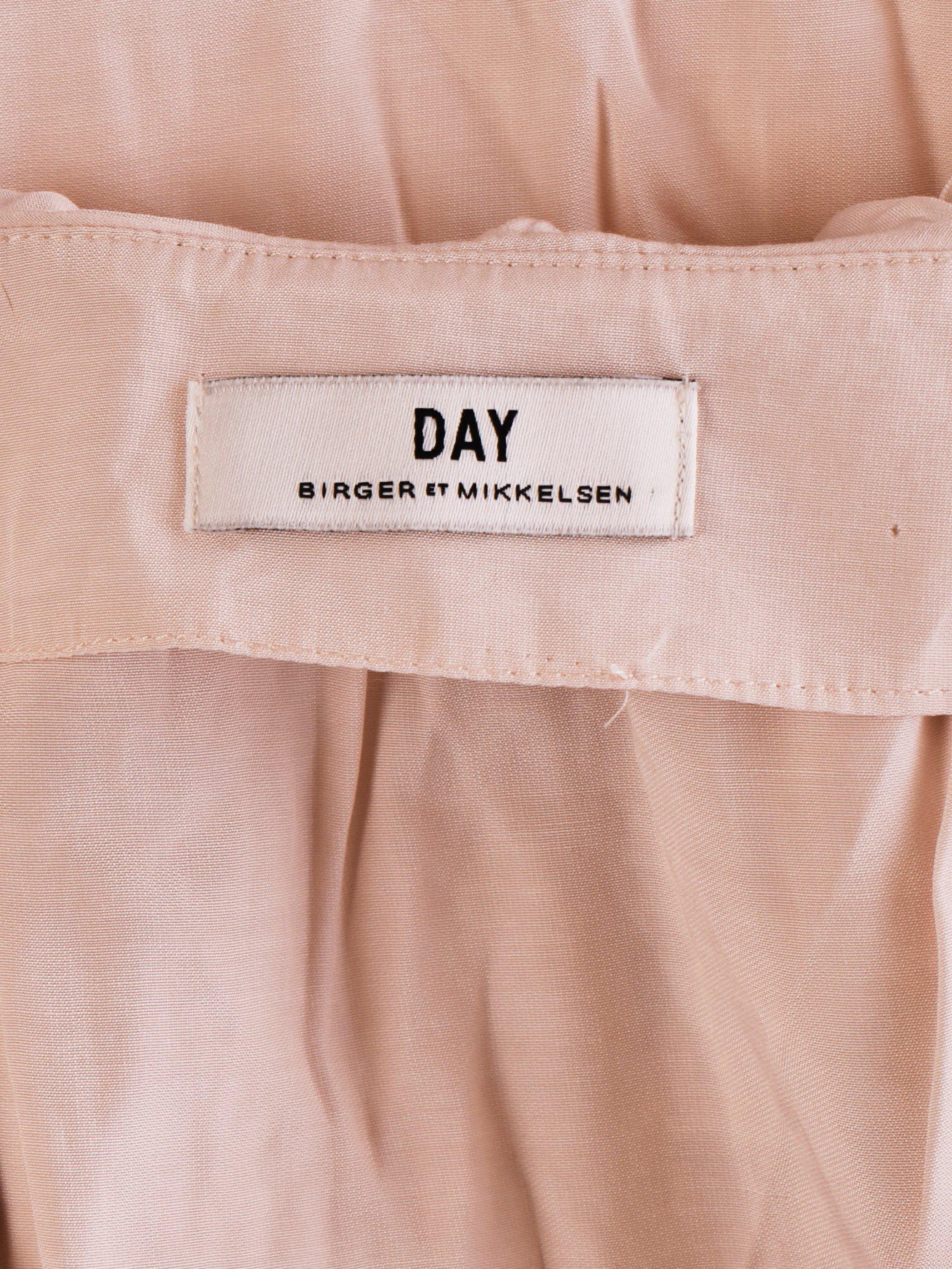 DAY Birger et Mikkelsen Bluse - 34 / Beige / Kvinde - SassyLAB Secondhand