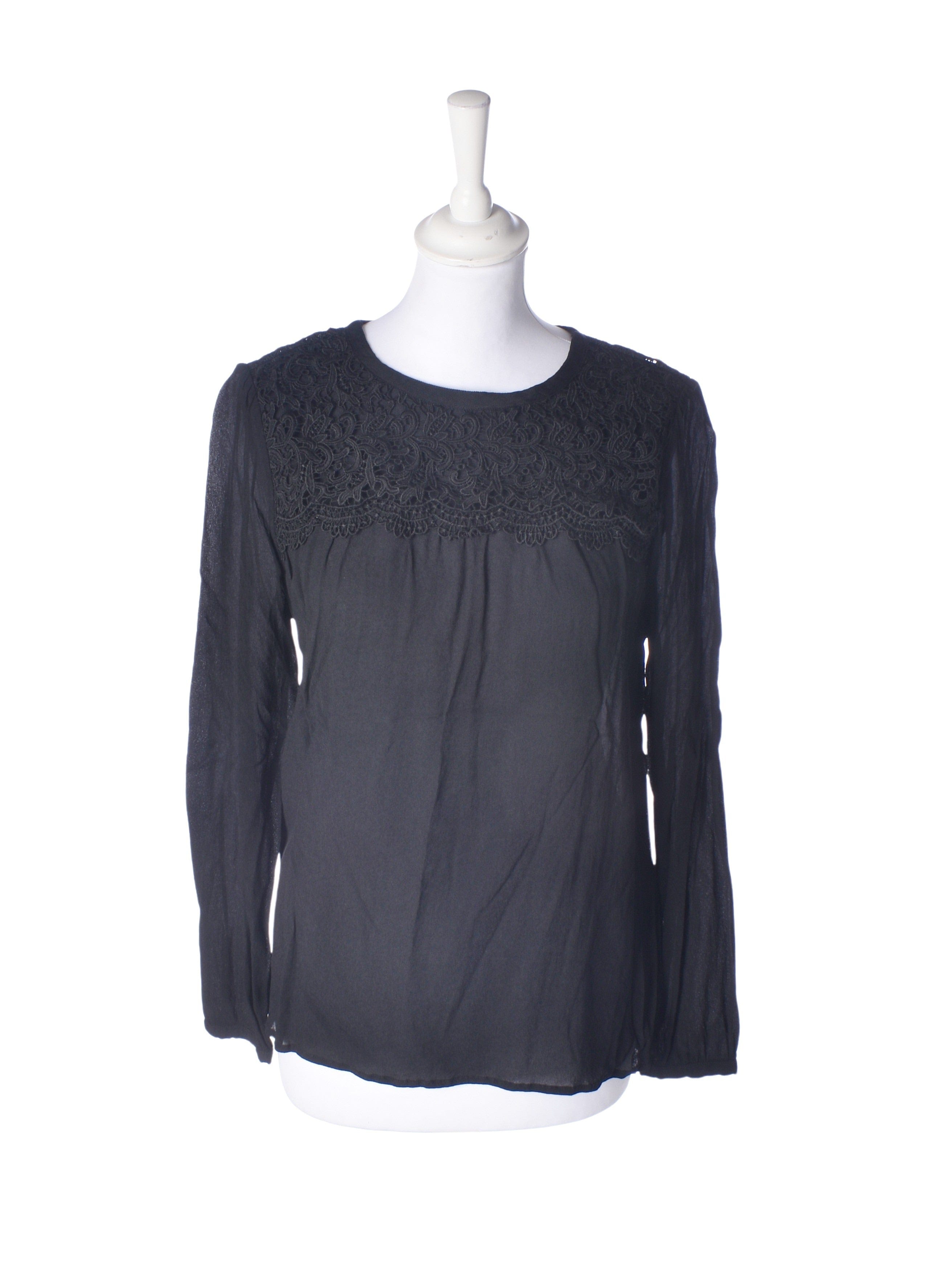 DAY Birger et Mikkelsen Bluse - M / Sort / Kvinde - SassyLAB Secondhand