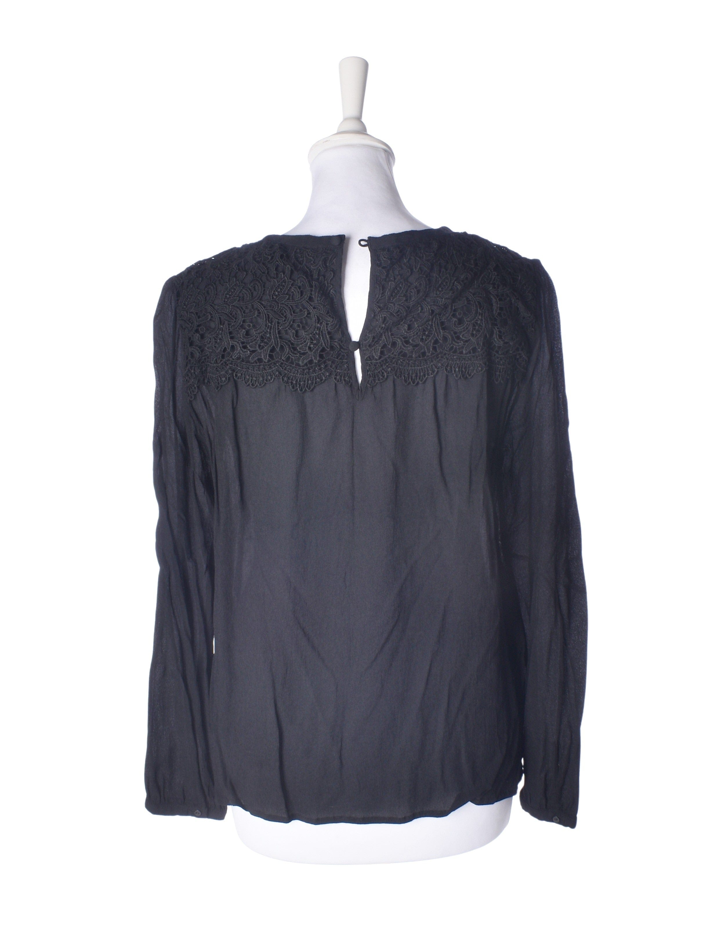 DAY Birger et Mikkelsen Bluse - M / Sort / Kvinde - SassyLAB Secondhand