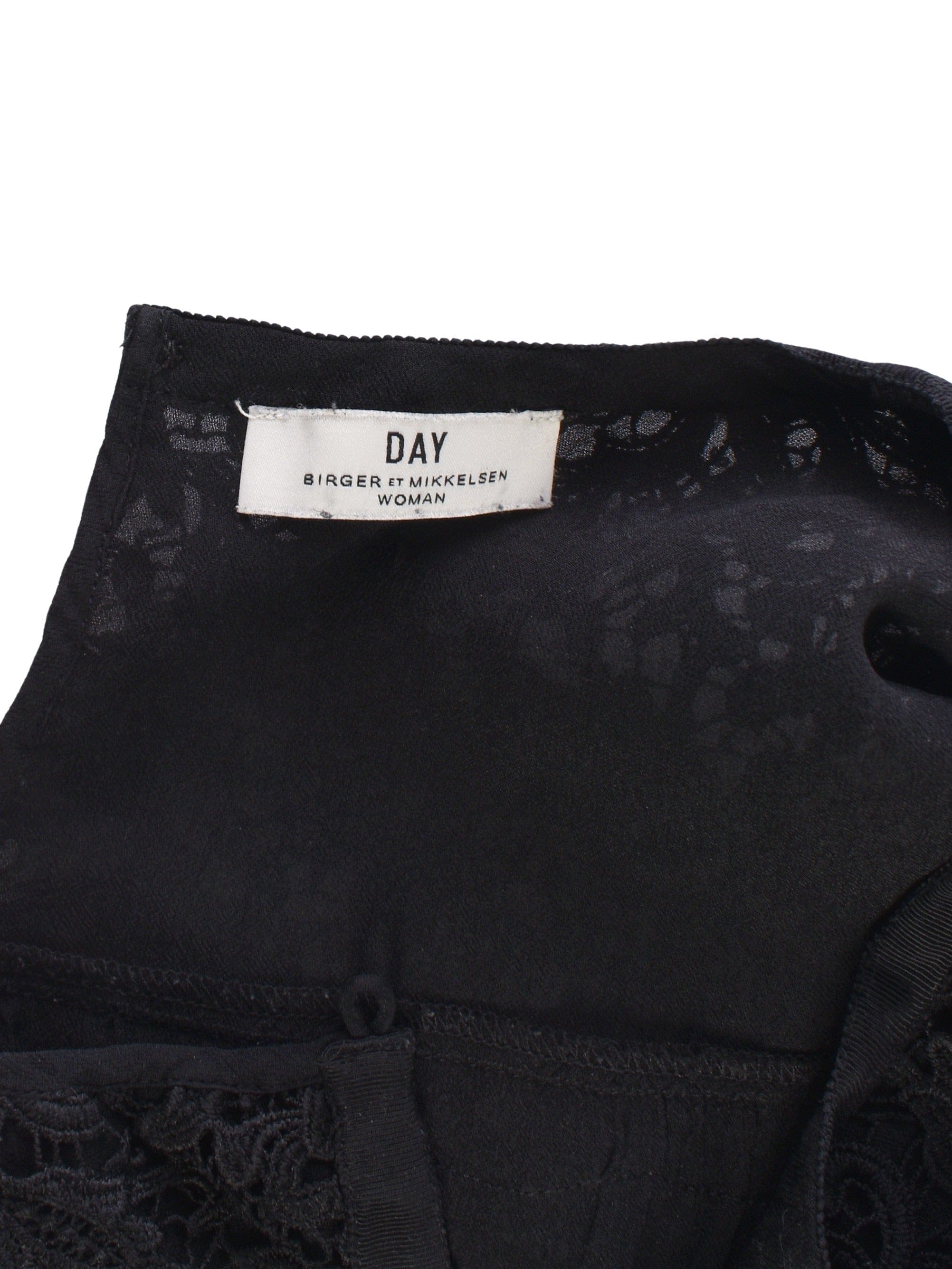 DAY Birger et Mikkelsen Bluse - M / Sort / Kvinde - SassyLAB Secondhand