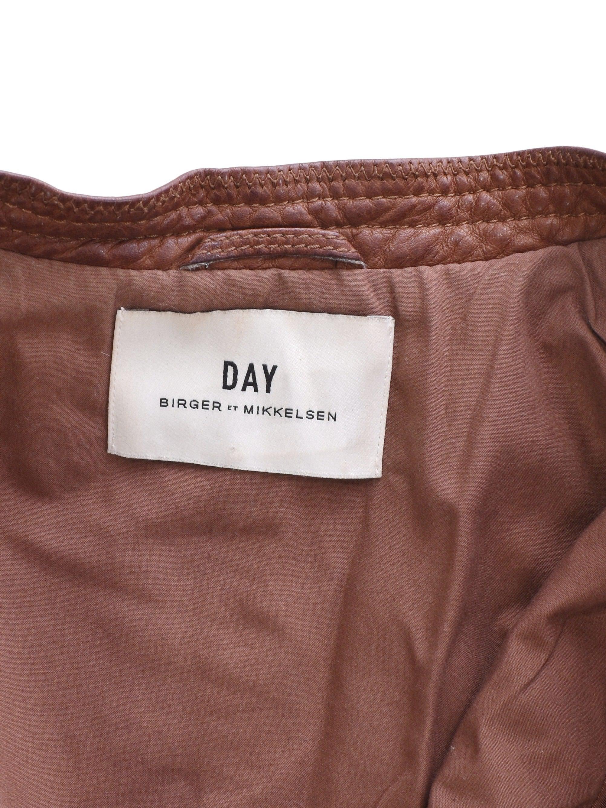 DAY Birger et Mikkelsen Jakke - 40 / Brun / Kvinde - SassyLAB Secondhand