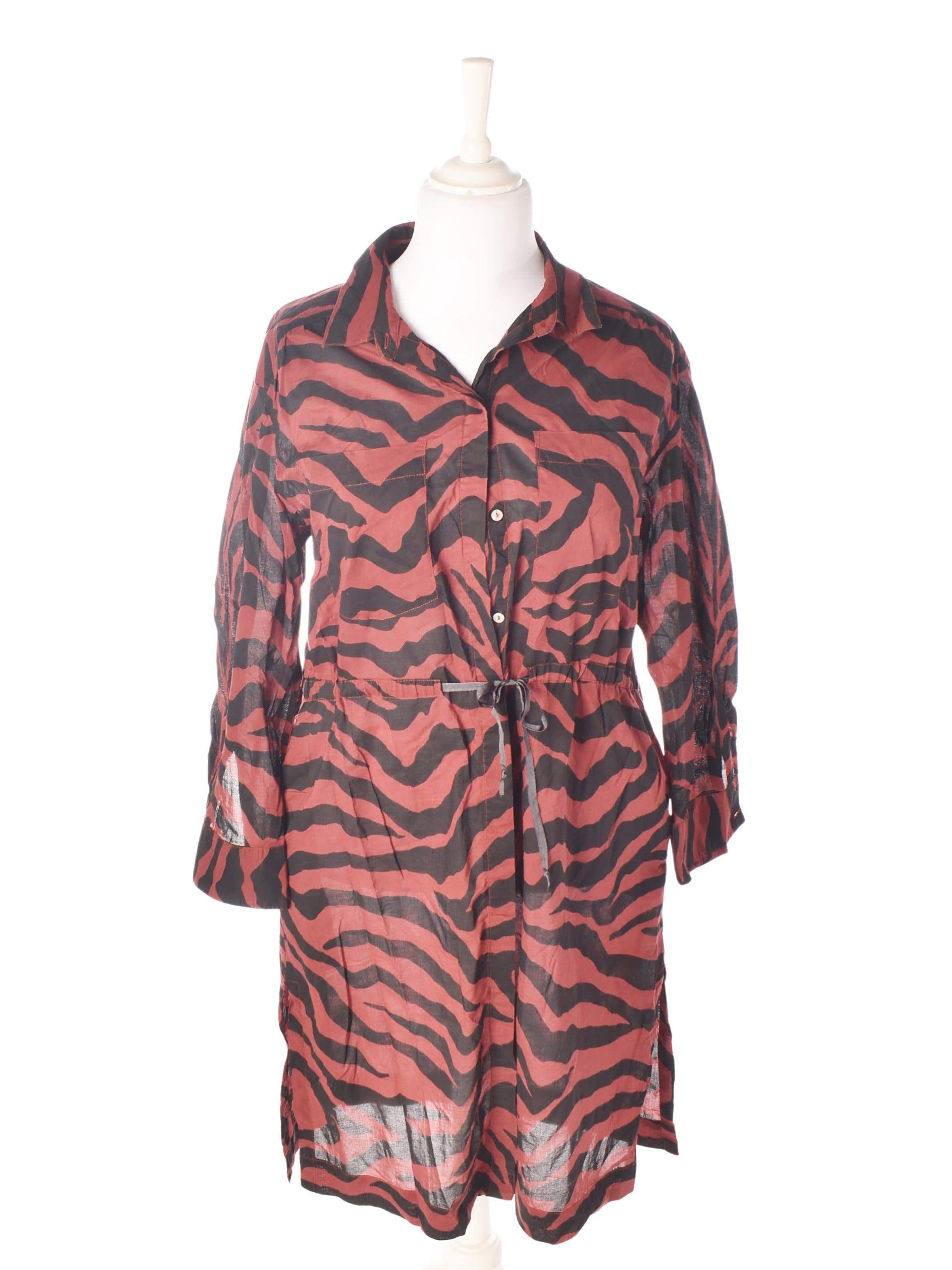 DAY Birger et Mikkelsen Kjole - 44 / Bordeaux / Kvinde - SassyLAB Secondhand