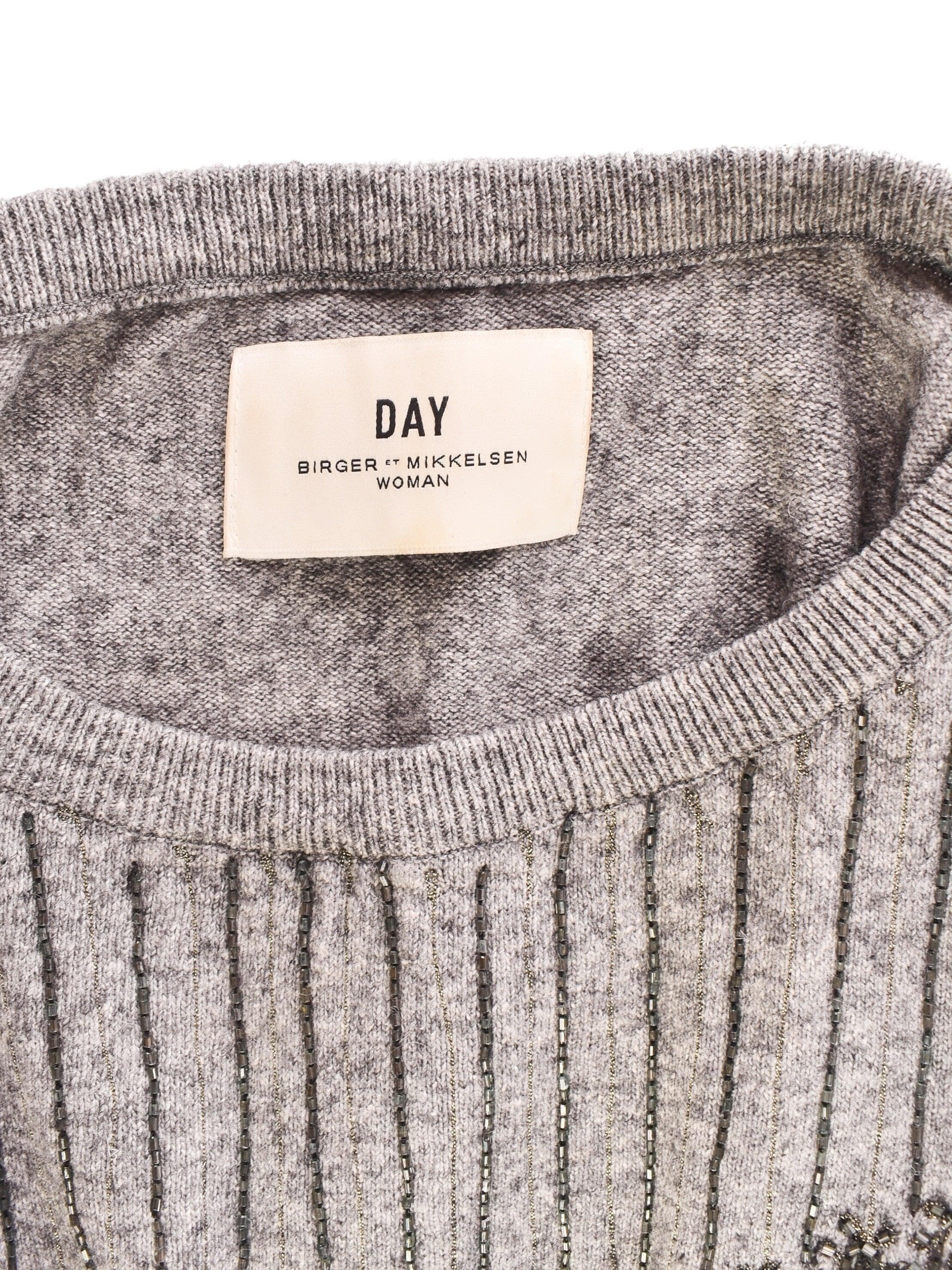 DAY Birger et Mikkelsen Kjole - M / Grå / Kvinde - SassyLAB Secondhand