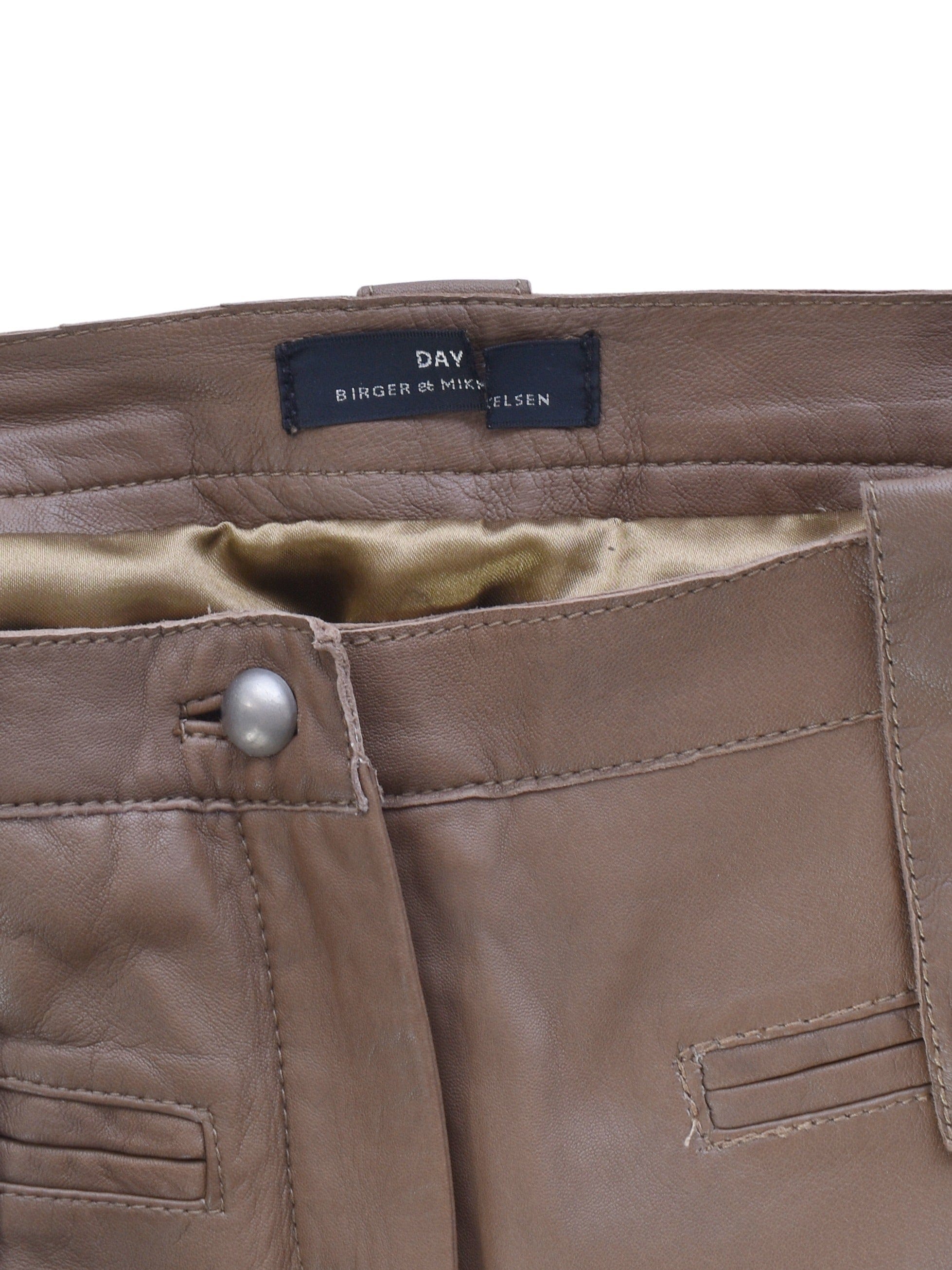 DAY Birger et Mikkelsen Nederdel - 34 / Brun / Kvinde - SassyLAB Secondhand