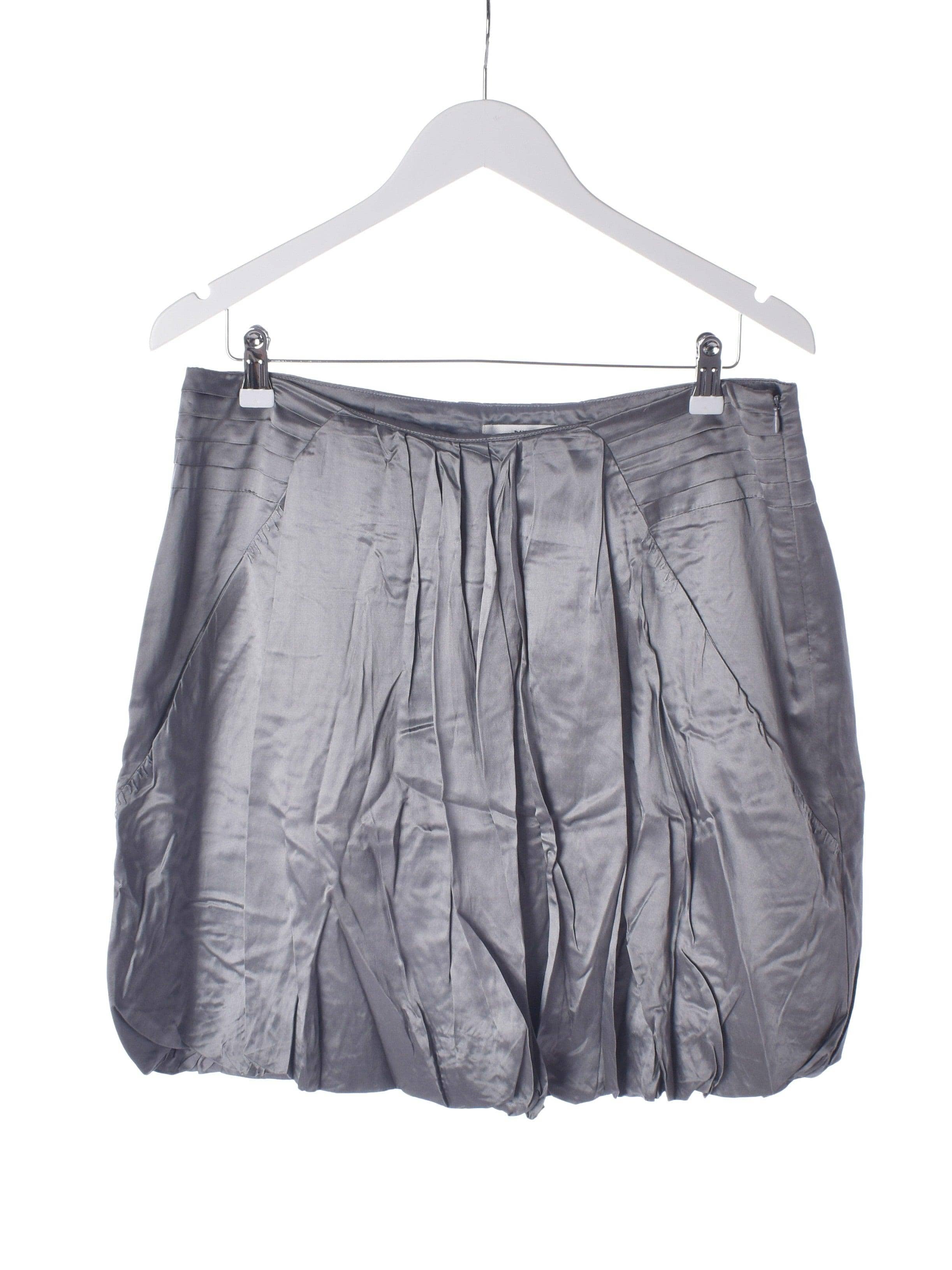 DAY Birger et Mikkelsen Nederdel - 40 / Sølv / Kvinde - SassyLAB Secondhand