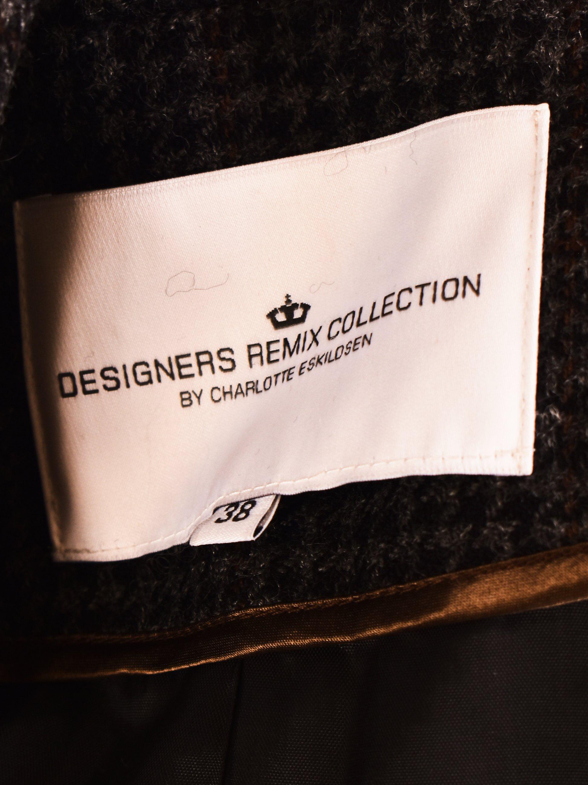 Designers Remix Jakke - 38 / Grå / Kvinde - SassyLAB Secondhand