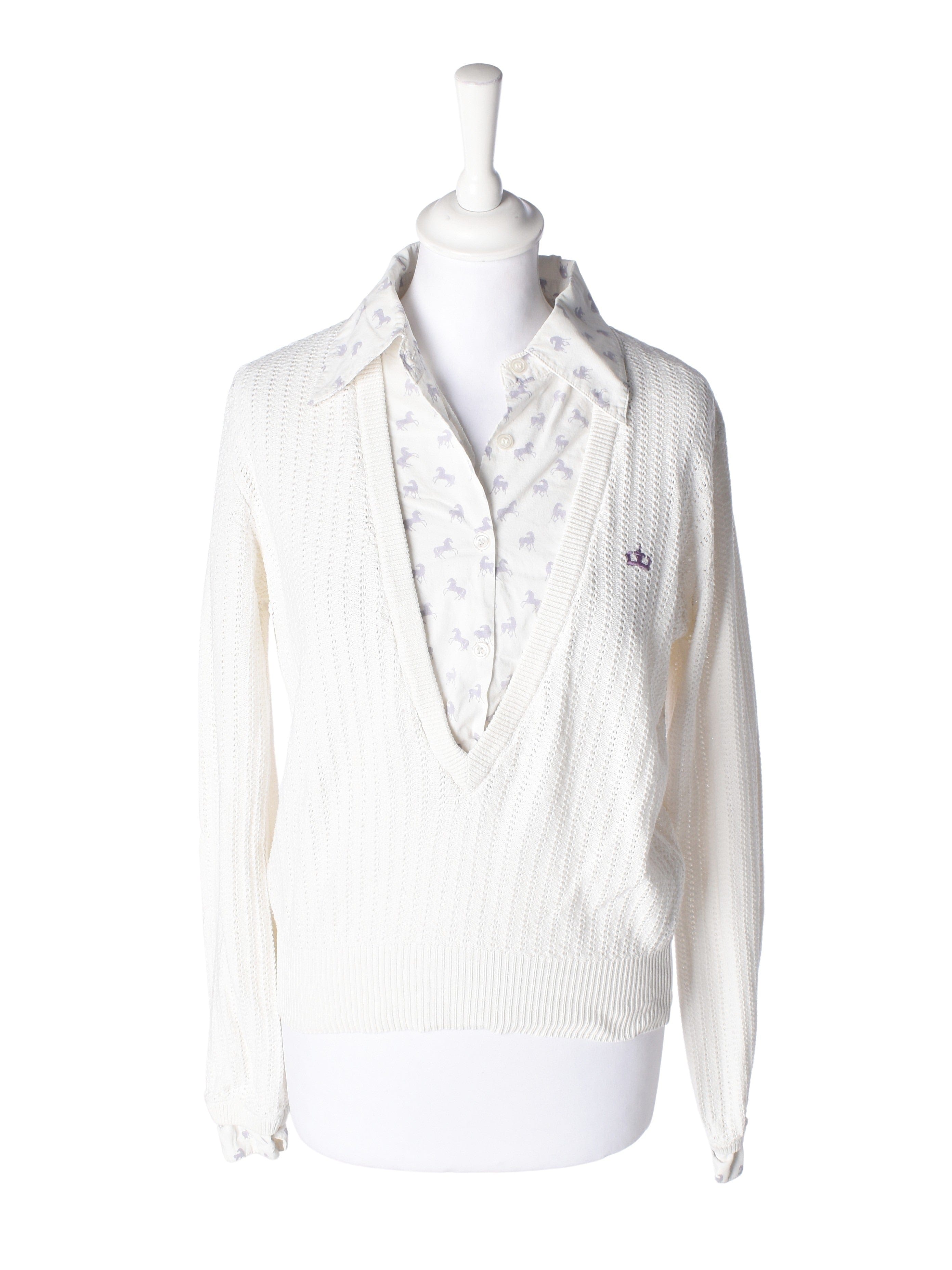 Designers Remix Strik - M / Hvid / Kvinde - SassyLAB Secondhand