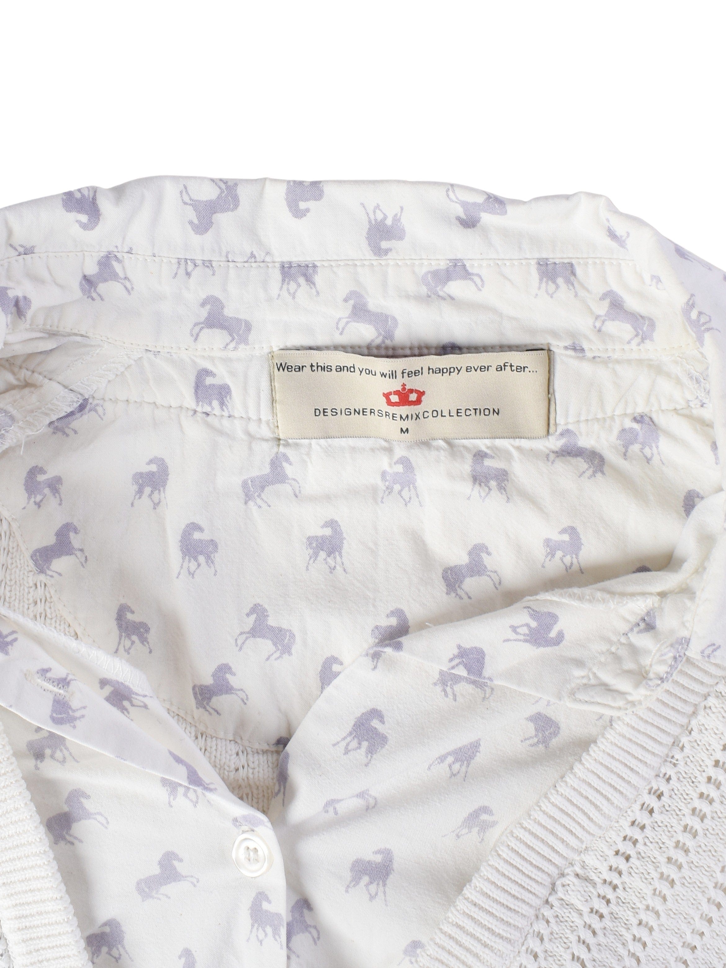 Designers Remix Strik - M / Hvid / Kvinde - SassyLAB Secondhand