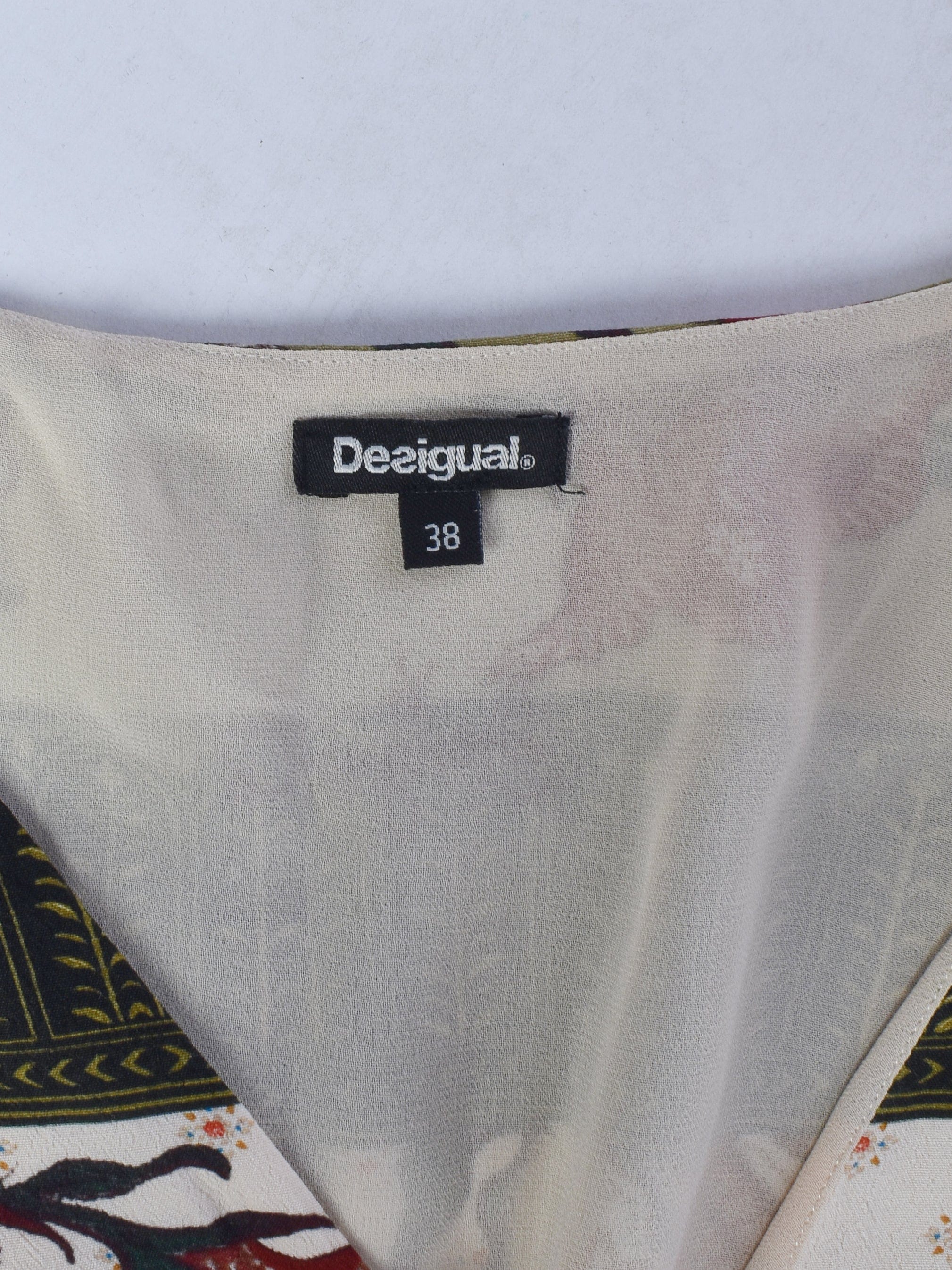 Desigual Kjole - 38 / Multifarvet / Kvinde - SassyLAB Secondhand
