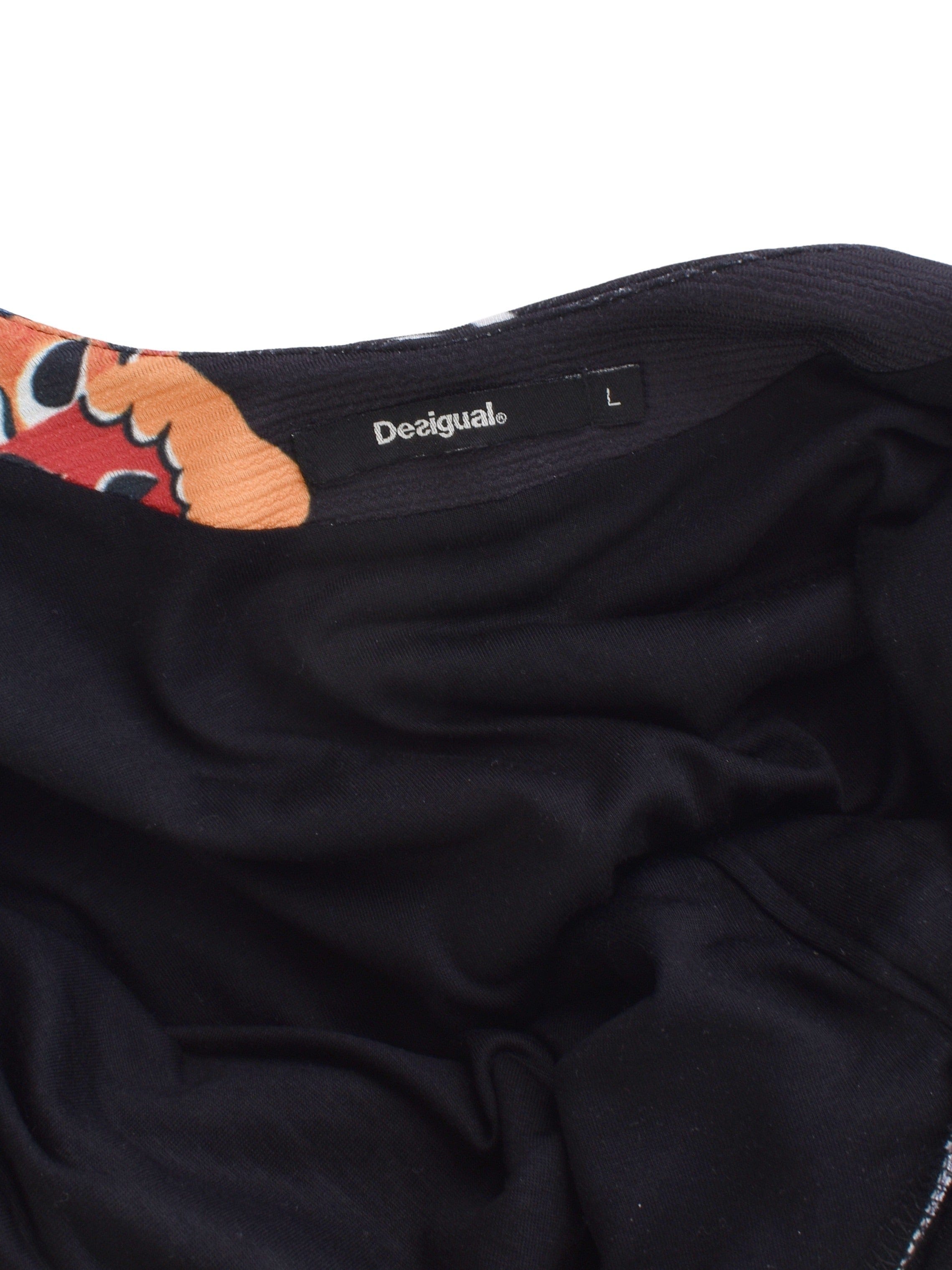 Desigual Kjole - L / Sort / Kvinde - SassyLAB Secondhand