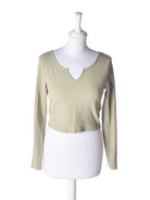 Divided Bluse - M / Grøn / Kvinde - SassyLAB Secondhand