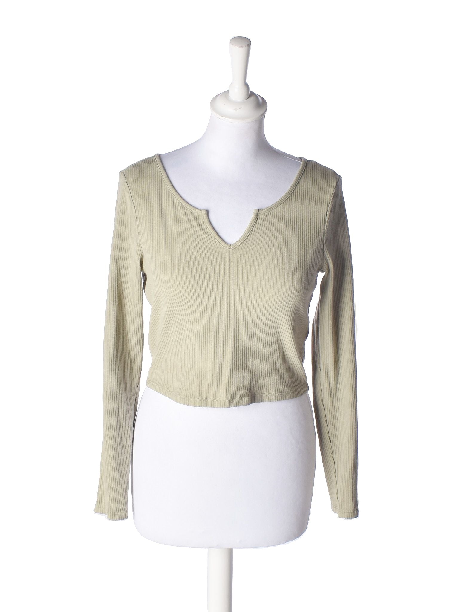 Divided Bluse - M / Grøn / Kvinde - SassyLAB Secondhand
