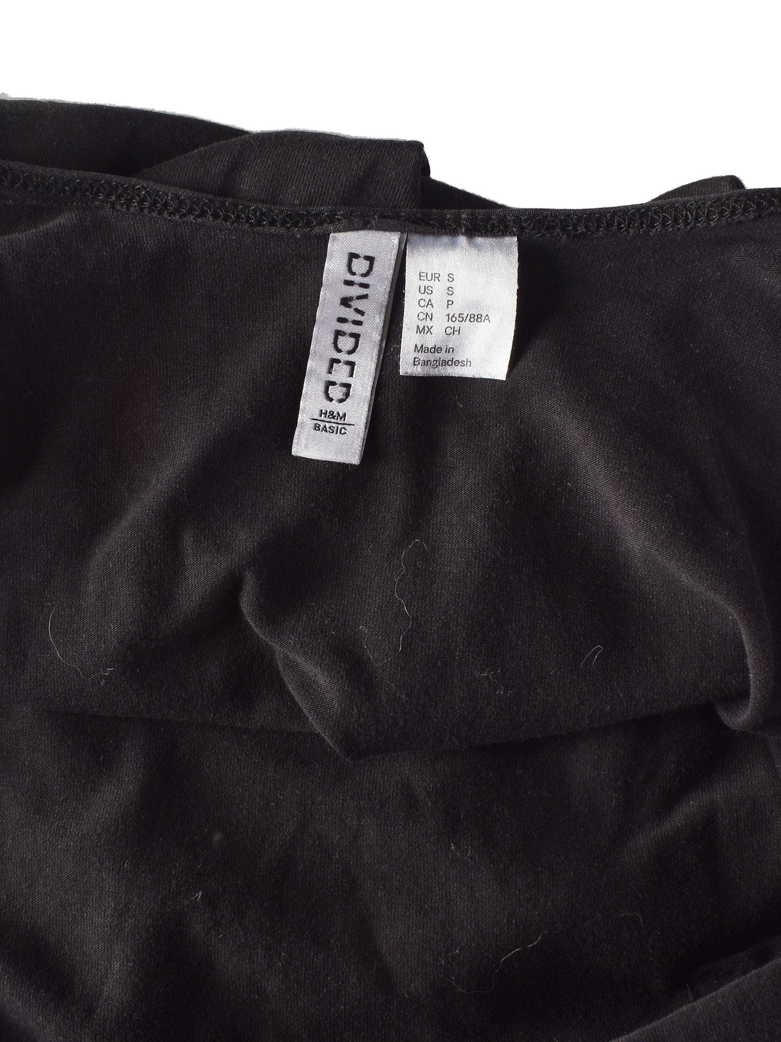 Divided Kjole - S / Sort / Kvinde - SassyLAB Secondhand
