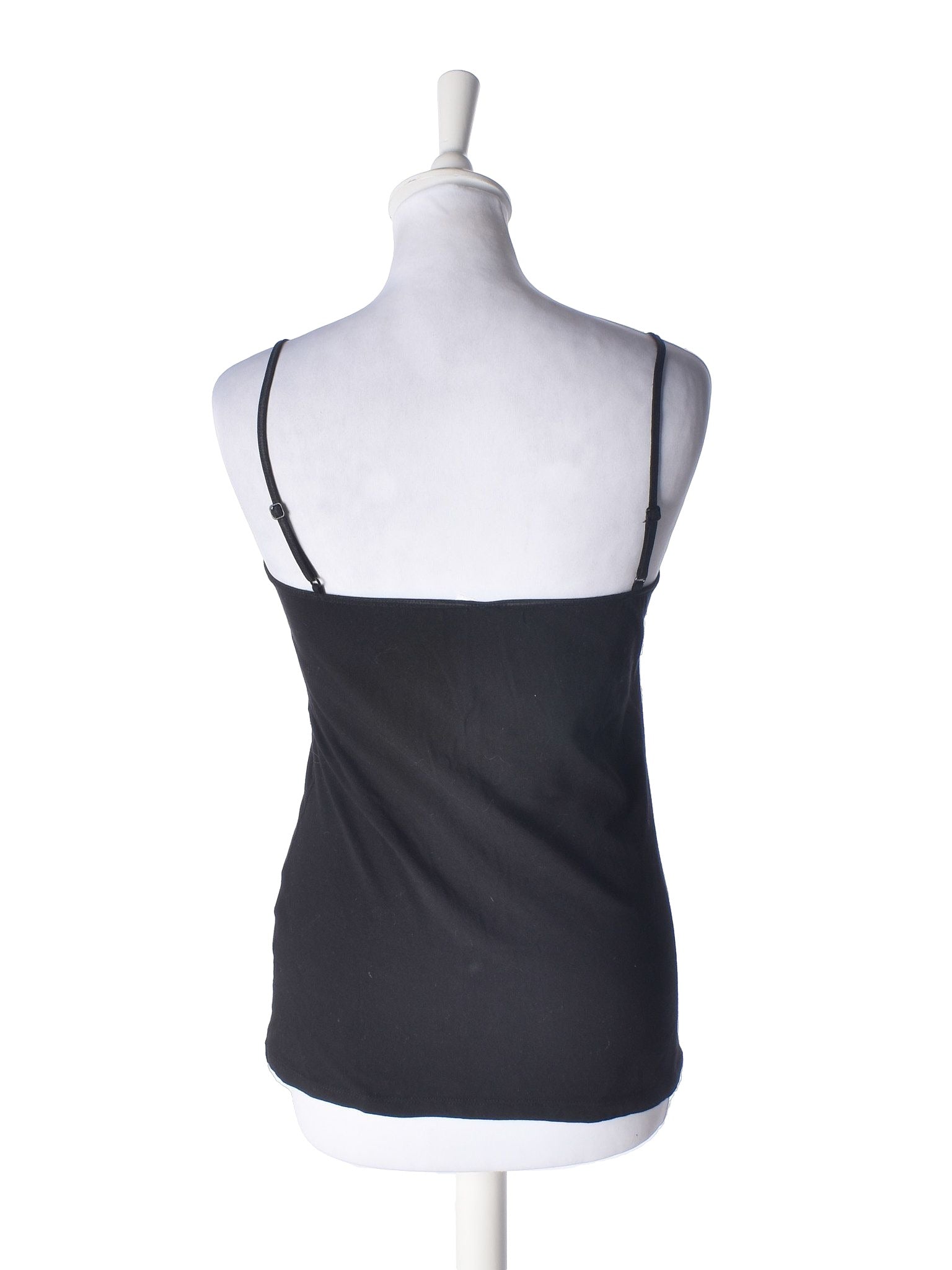 Divided Top - 40 / Sort / Kvinde - SassyLAB Secondhand