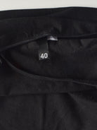 Divided Top - 40 / Sort / Kvinde - SassyLAB Secondhand