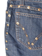 Dolce and Gabbana Nederdel - 44 / Blå / Kvinde - SassyLAB Secondhand