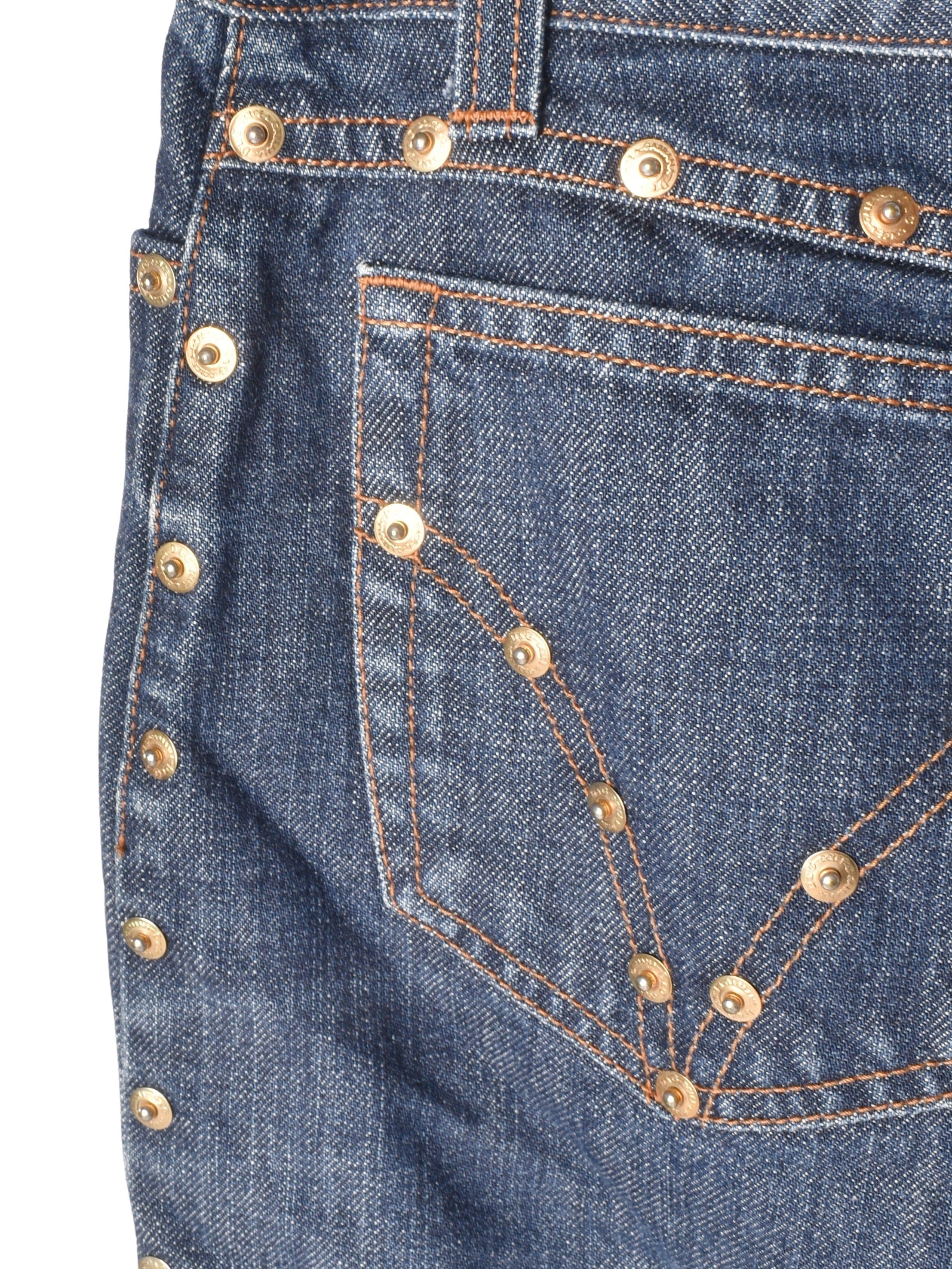 Dolce and Gabbana Nederdel - 44 / Blå / Kvinde - SassyLAB Secondhand