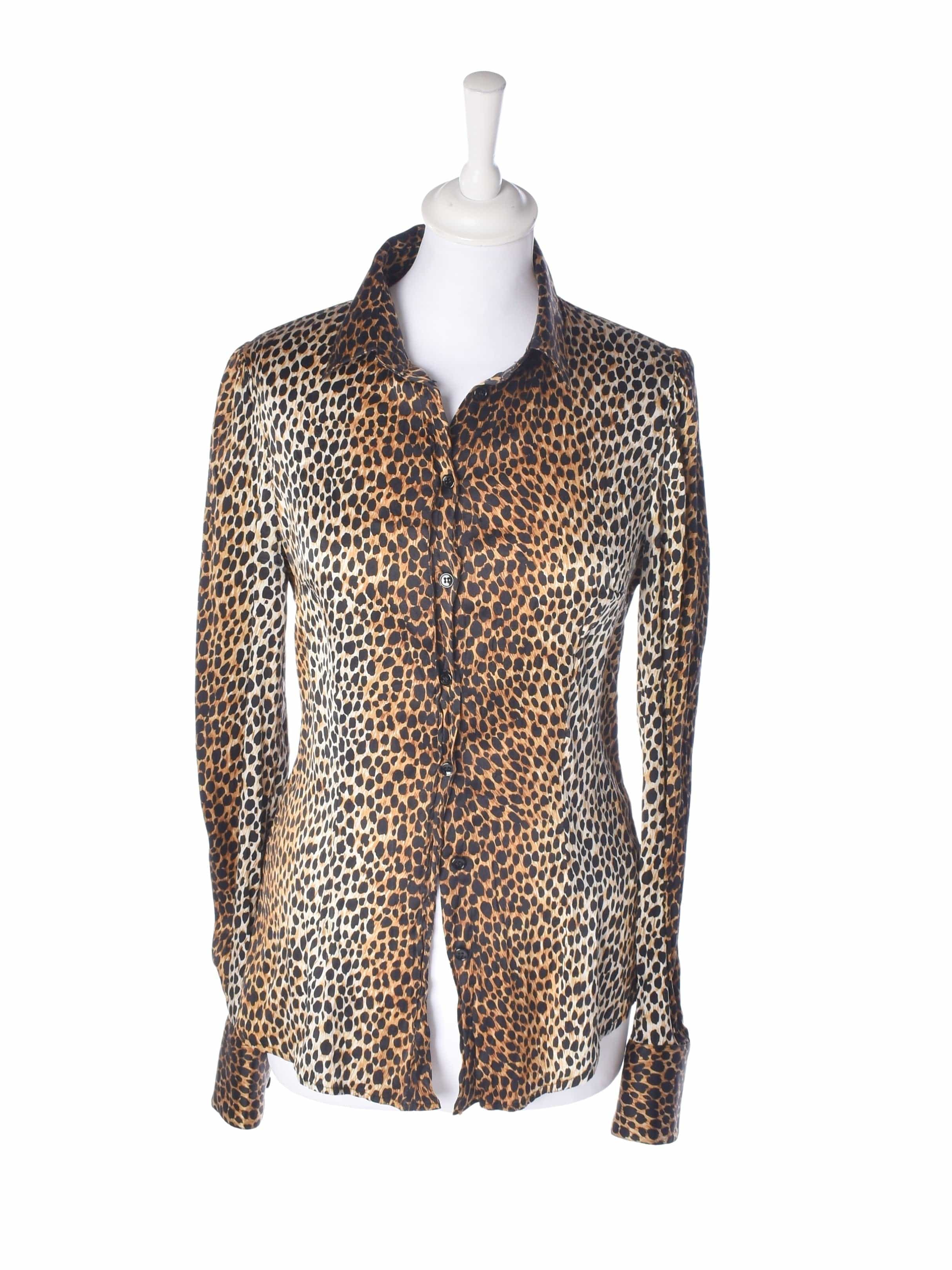 Dolce & Gabbana Skjorte - 42 / Dyreprint / Kvinde - SassyLAB Secondhand