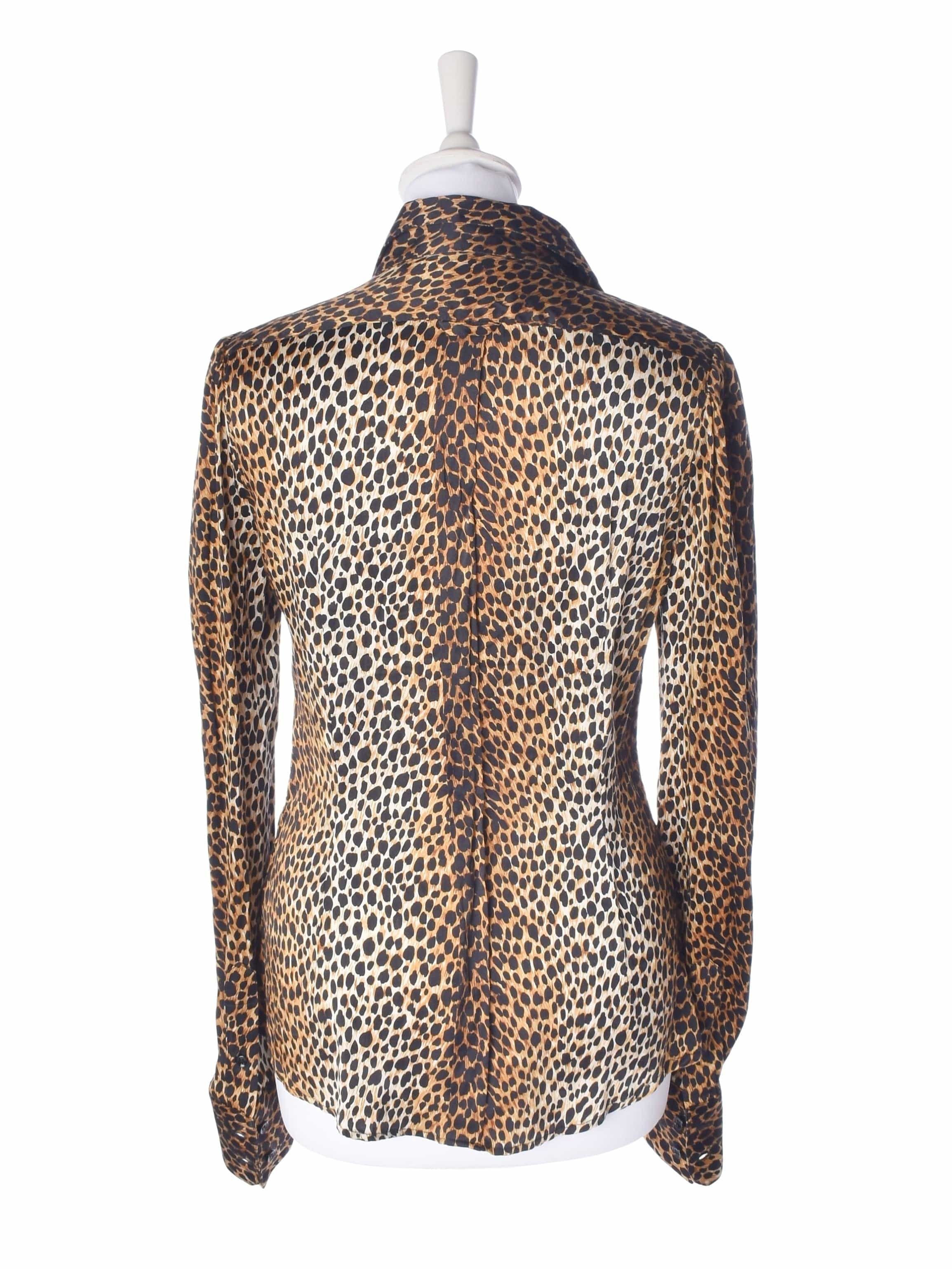 Dolce & Gabbana Skjorte - 42 / Dyreprint / Kvinde - SassyLAB Secondhand