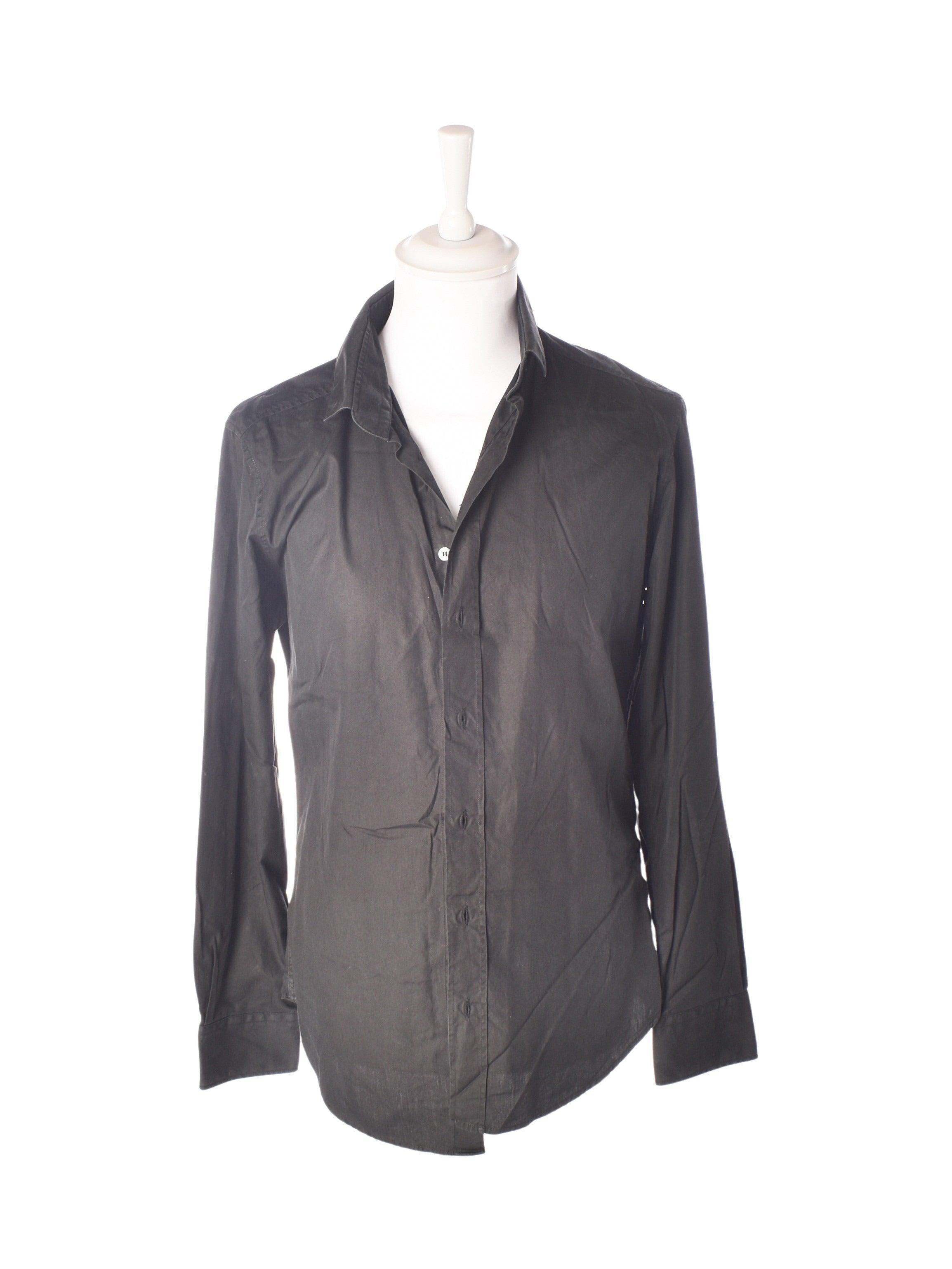 Dolce & Gabbana Skjorte - 52 / Sort / Mand - SassyLAB Secondhand