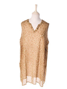 Dominique Top - 56 / Brun / Kvinde - SassyLAB Secondhand