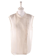 Dr. Denim Top - S / Beige / Kvinde - SassyLAB Secondhand