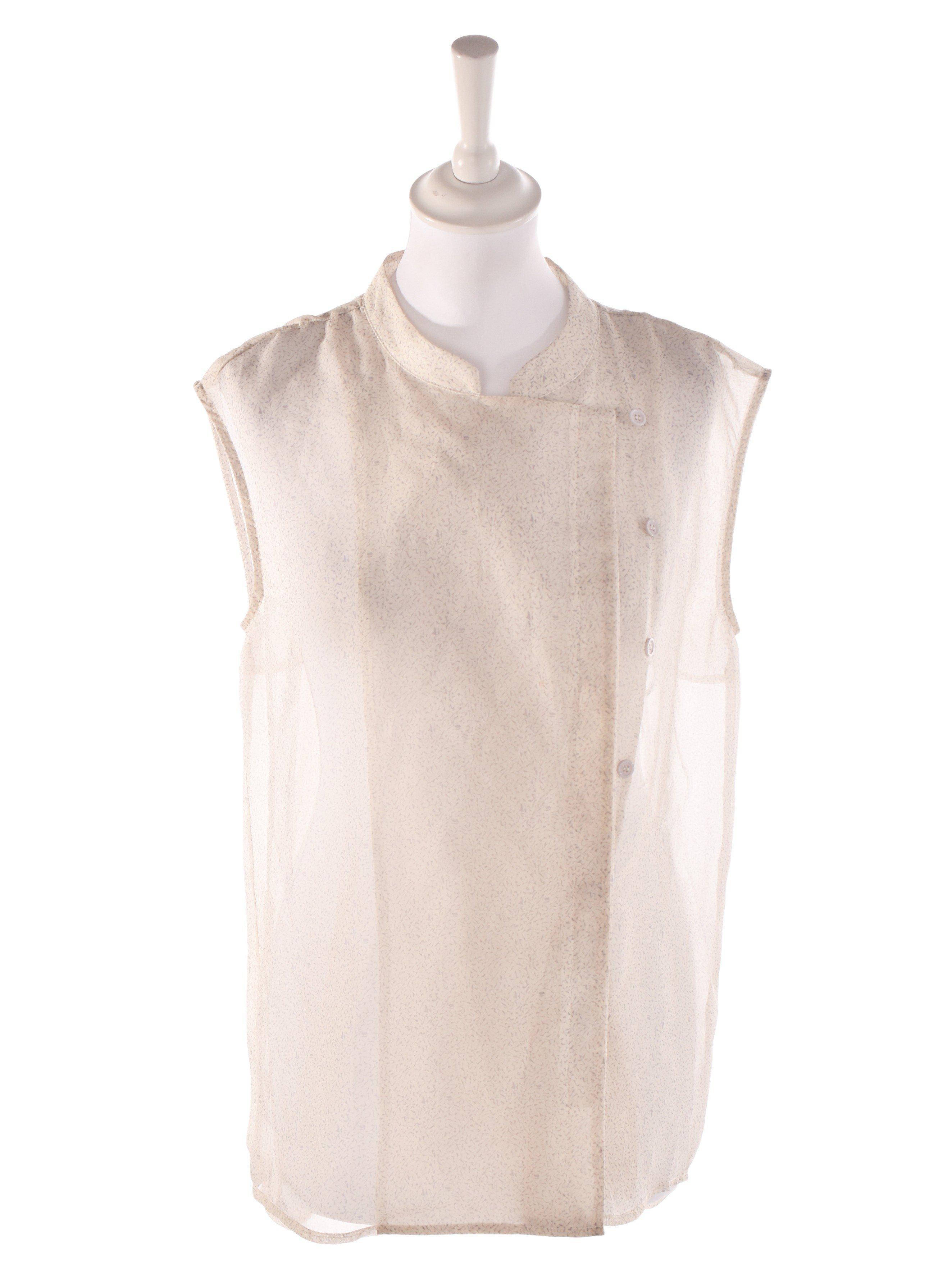 Dr. Denim Top - S / Beige / Kvinde - SassyLAB Secondhand